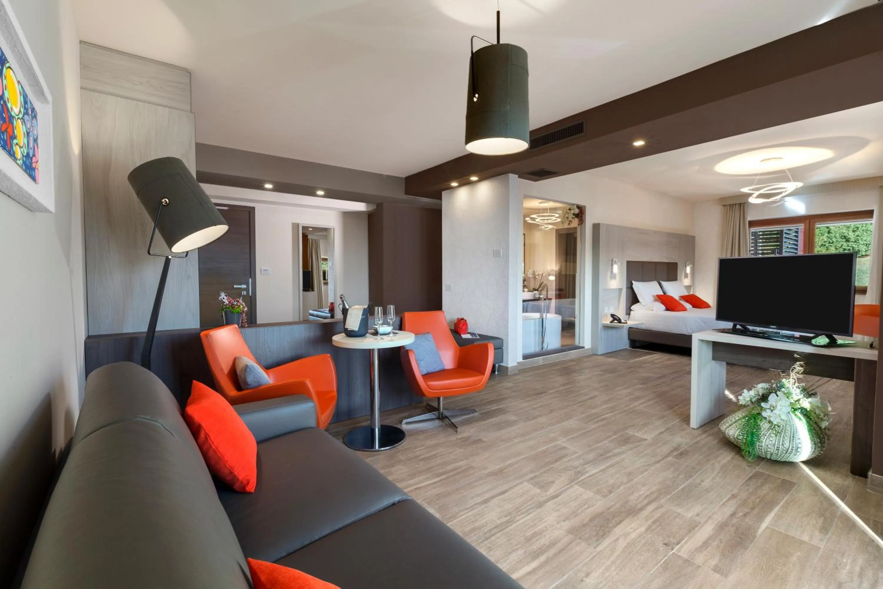 Living room in Bhotel