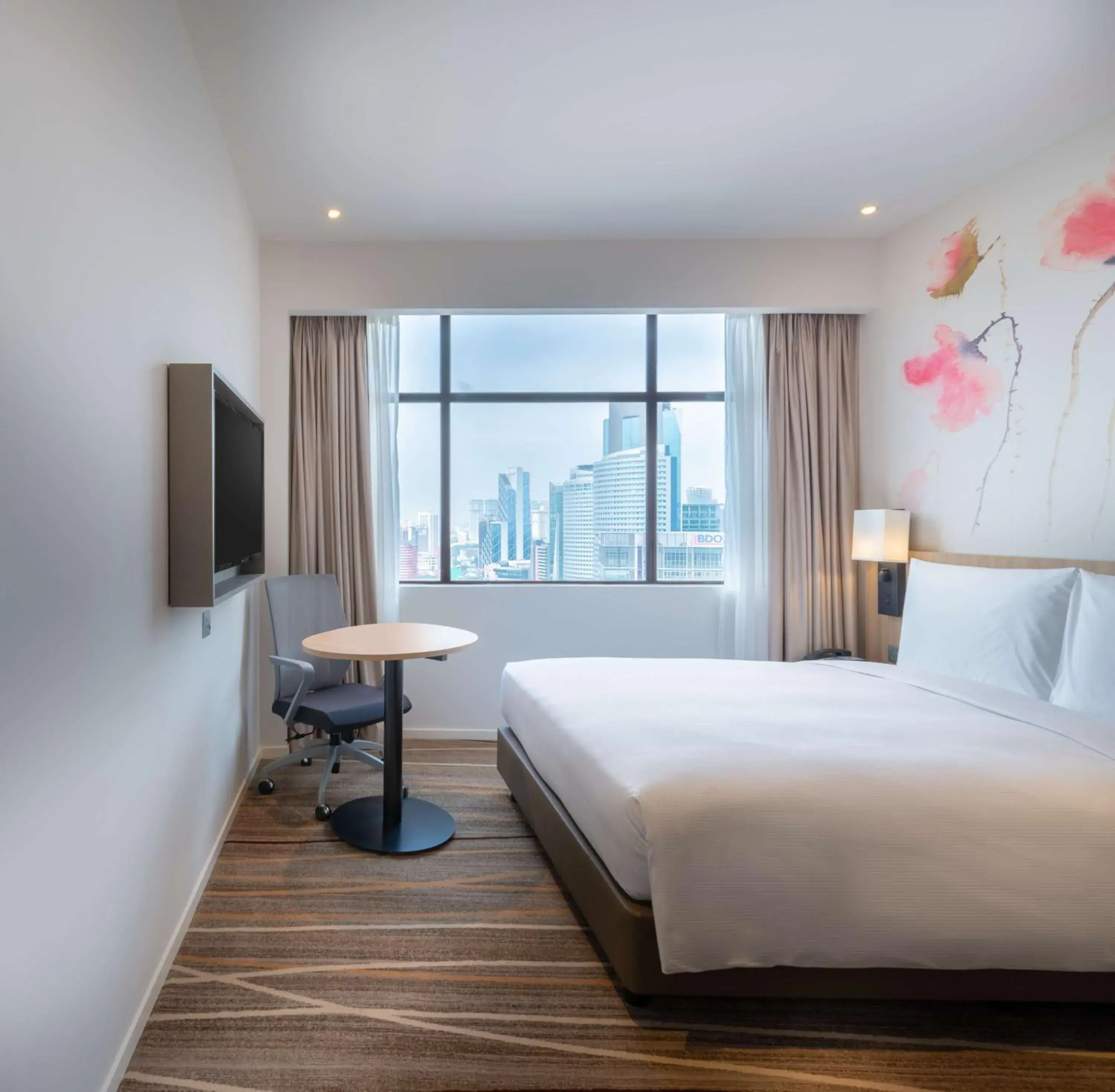 Two-Bedroom Family Room with Tower View in Hilton Garden Inn Kuala Lumpur - South Two-Bedroom Family Room with Tower View in Hilton Garden Inn Kuala Lumpur - South