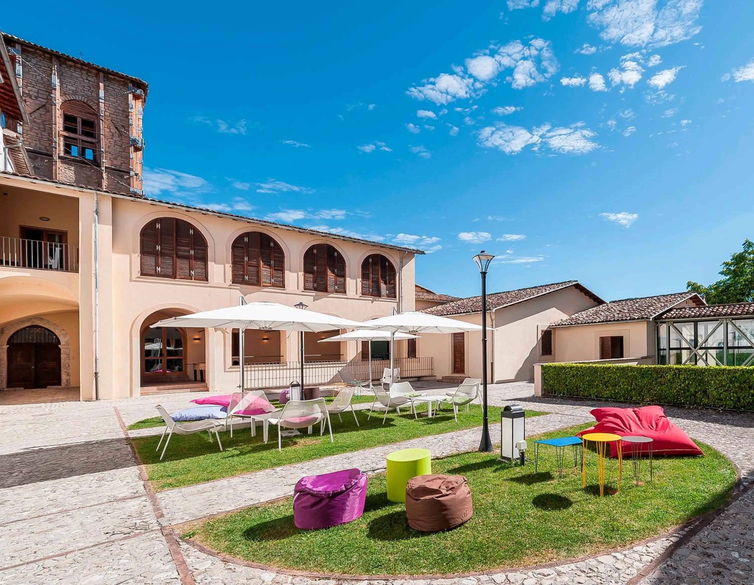 Patio in Hotel La Corte