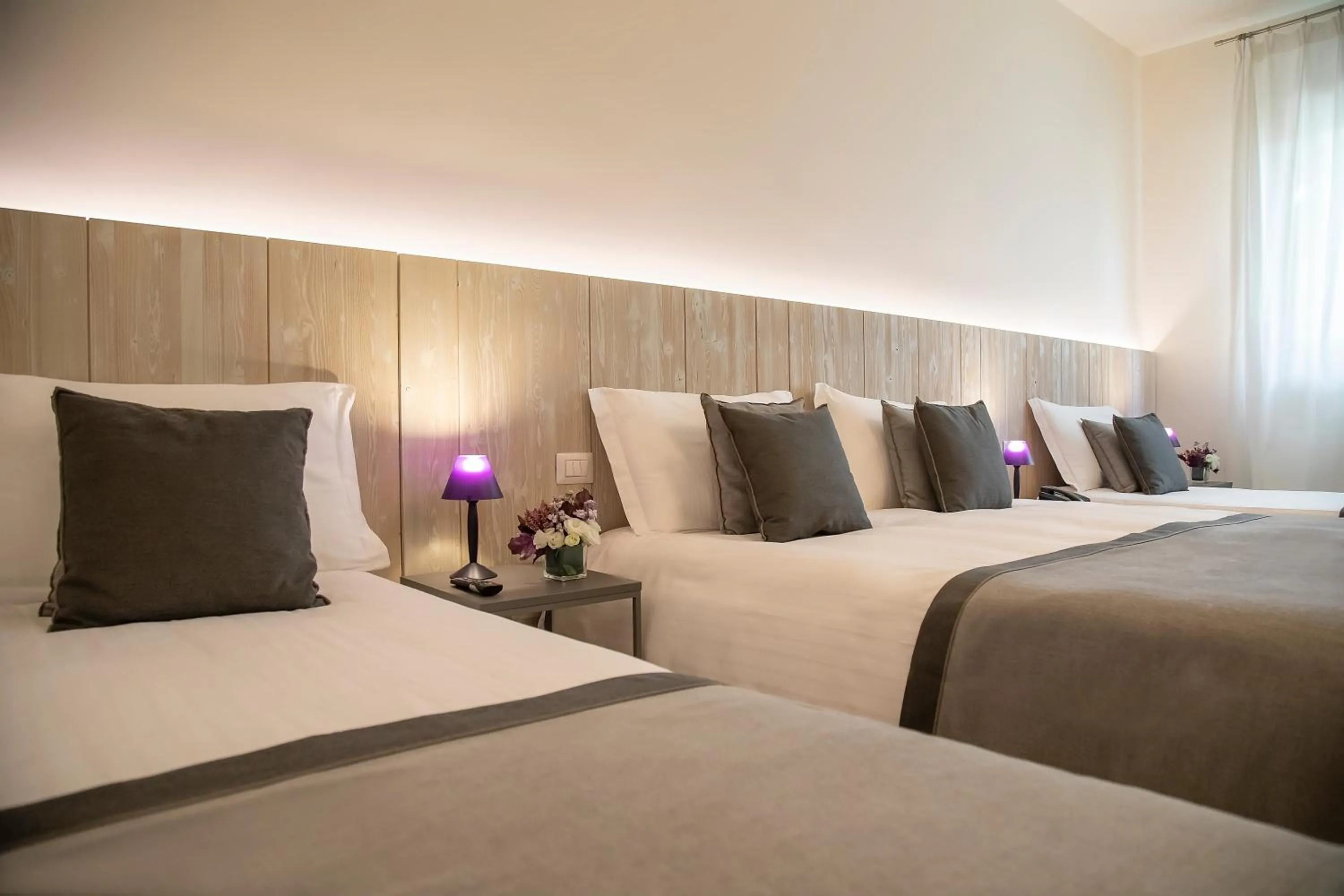 Bed in Hotel La Corte