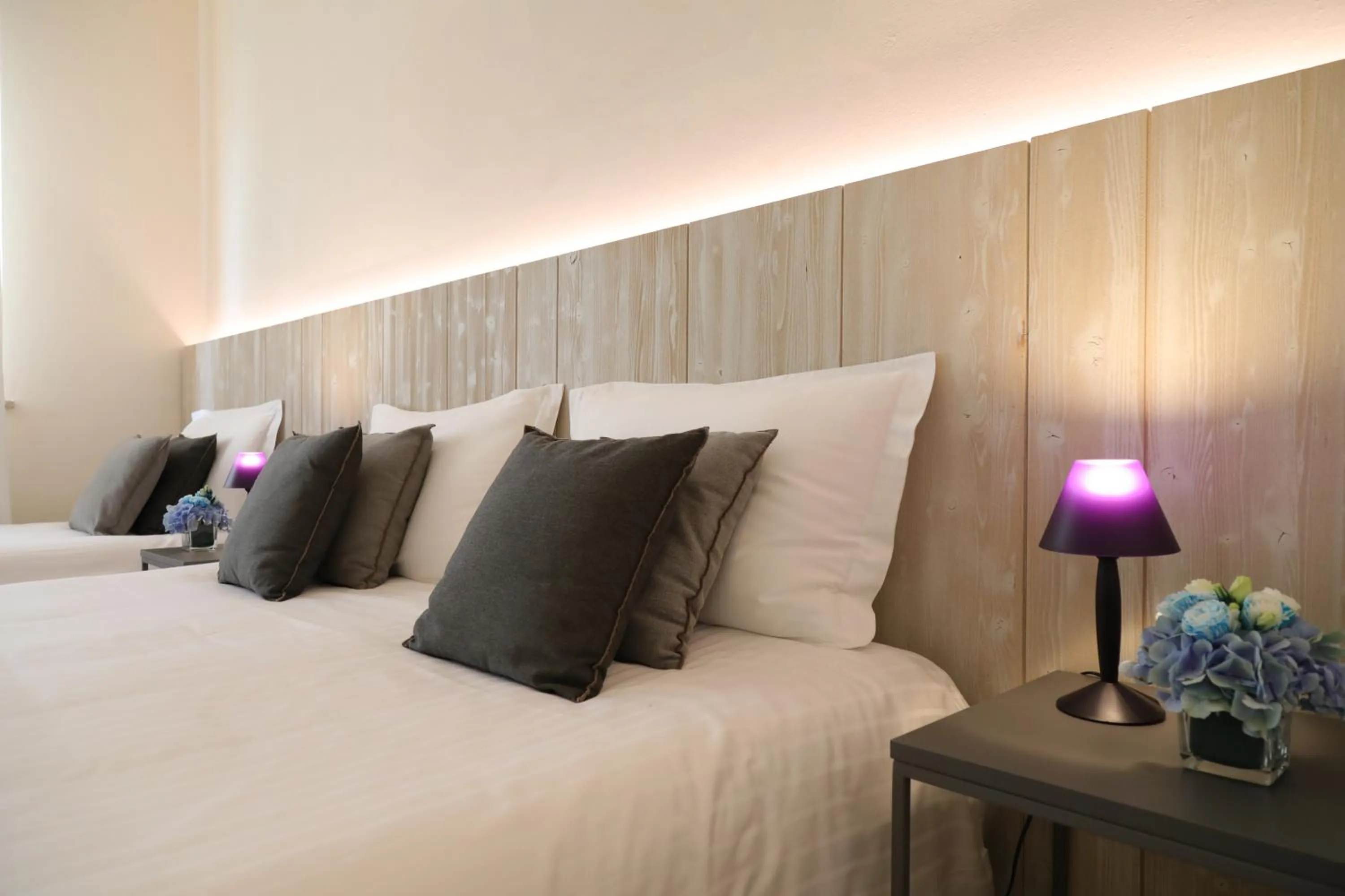 Bed in Hotel La Corte