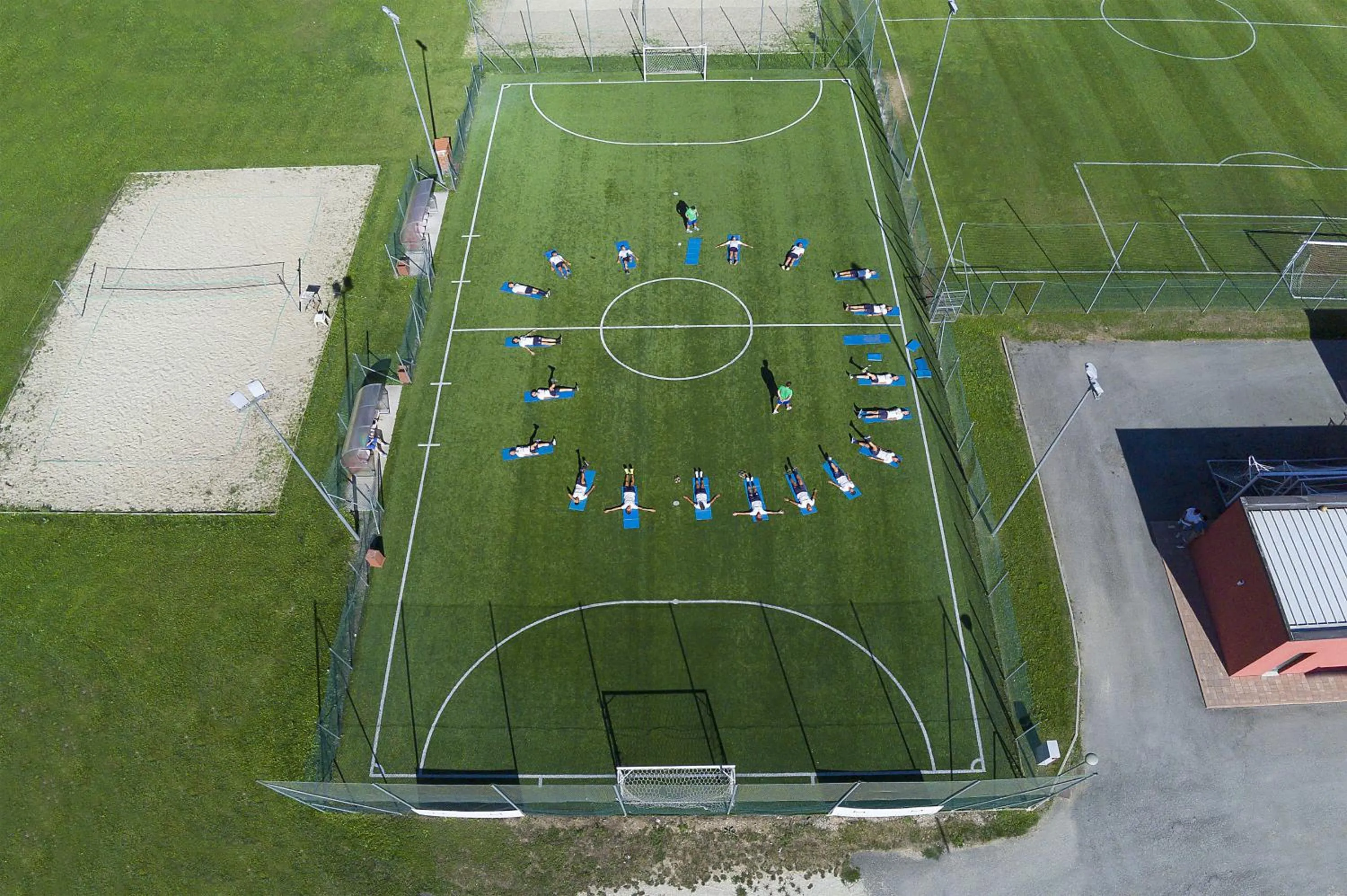 Fitness centre/facilities in Hotel La Corte