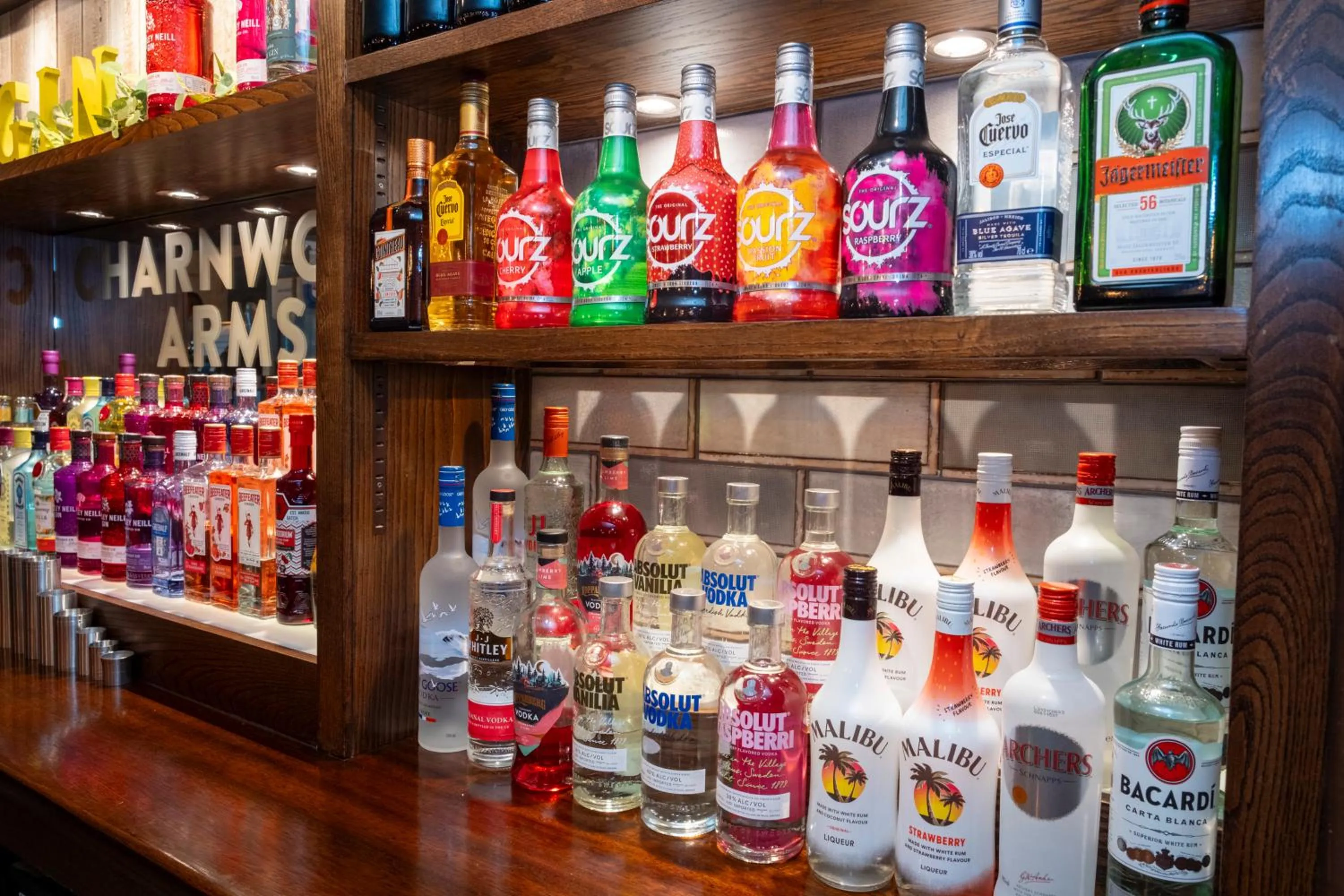 Lounge or bar in Charnwood Arms By Greene King Inns