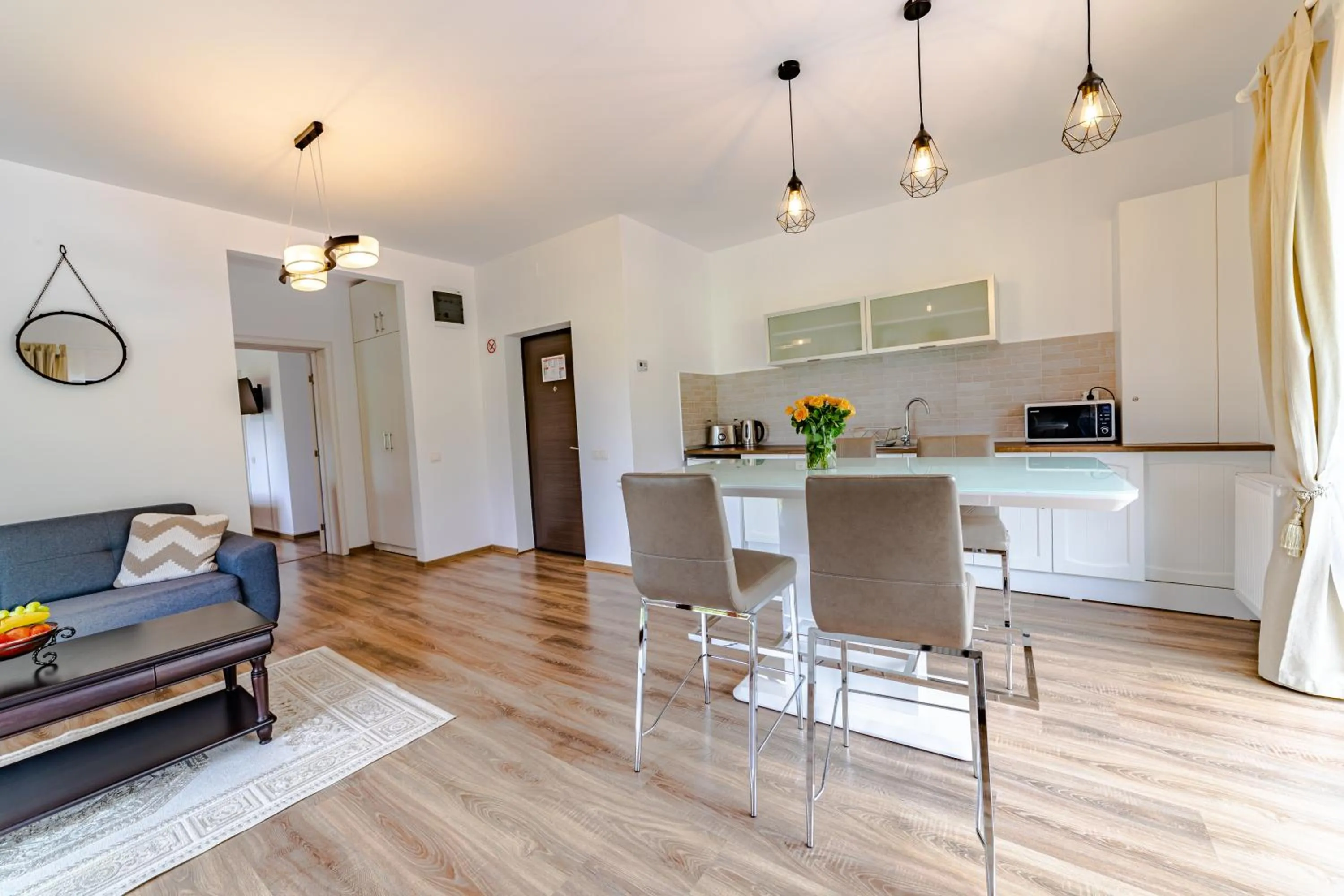 Kitchen or kitchenette in Yael Luxury Apartments 2