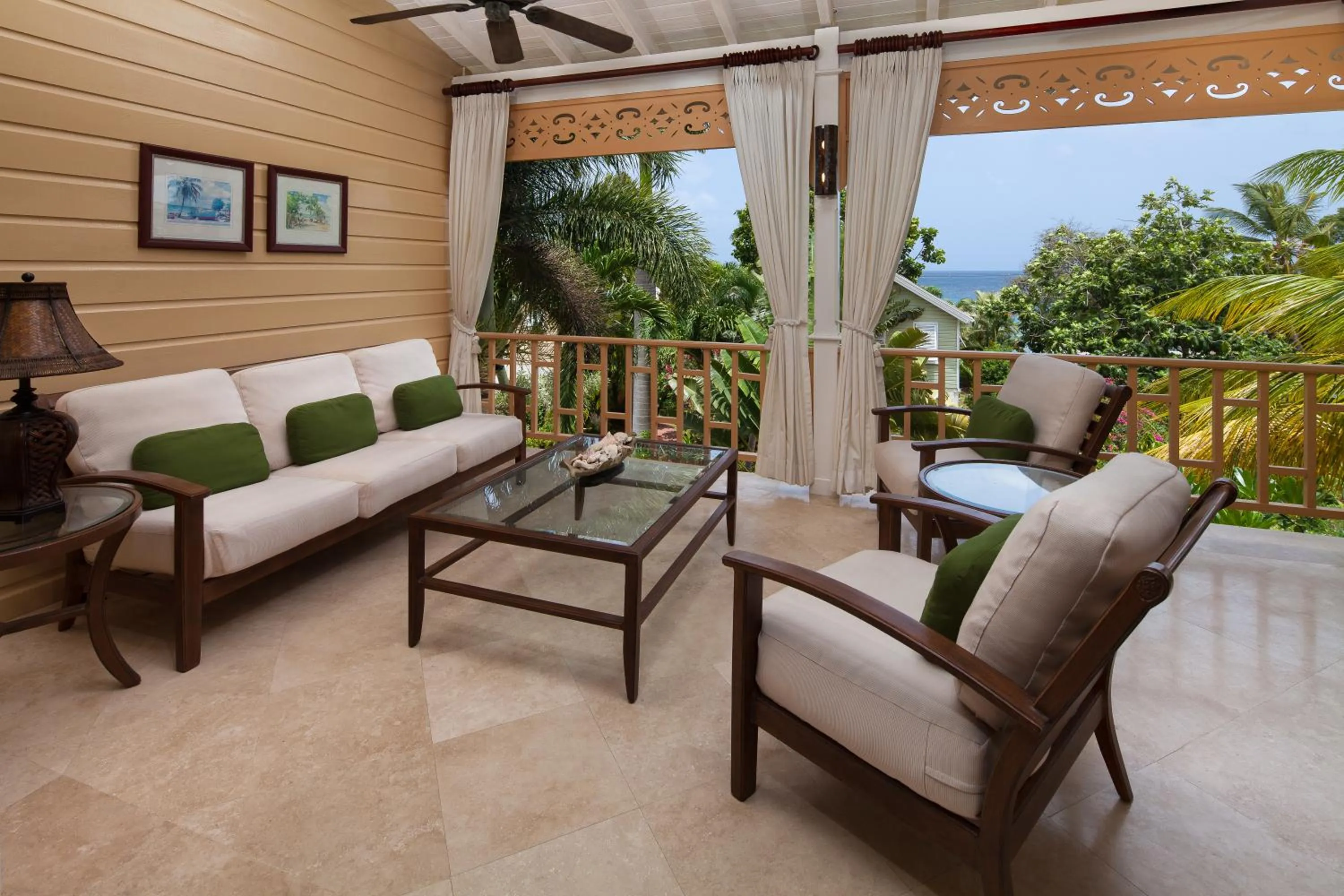 Patio in Little Good Harbour