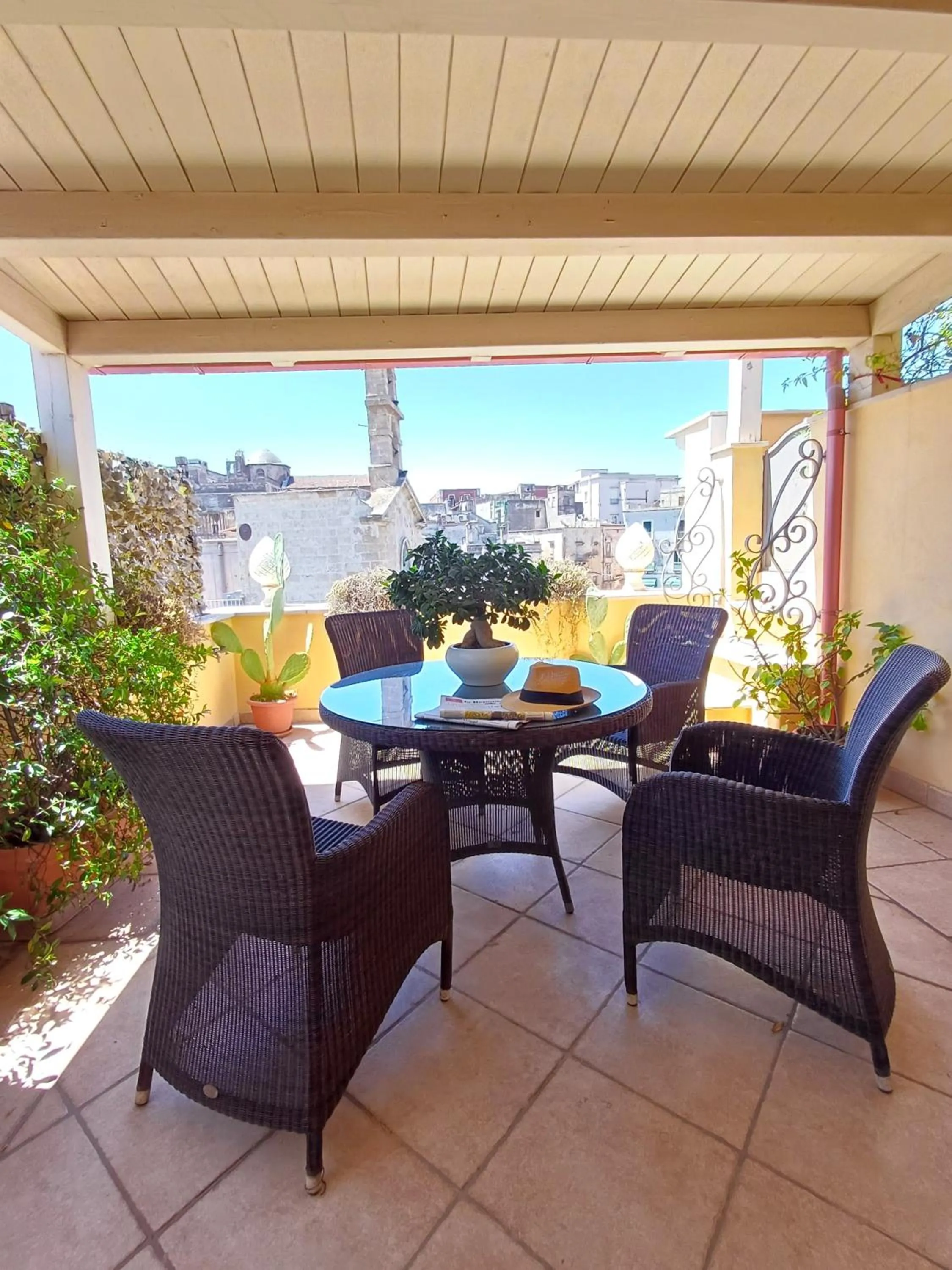 Balcony/Terrace in Hotel L'Arcangelo - Boutique Hotel