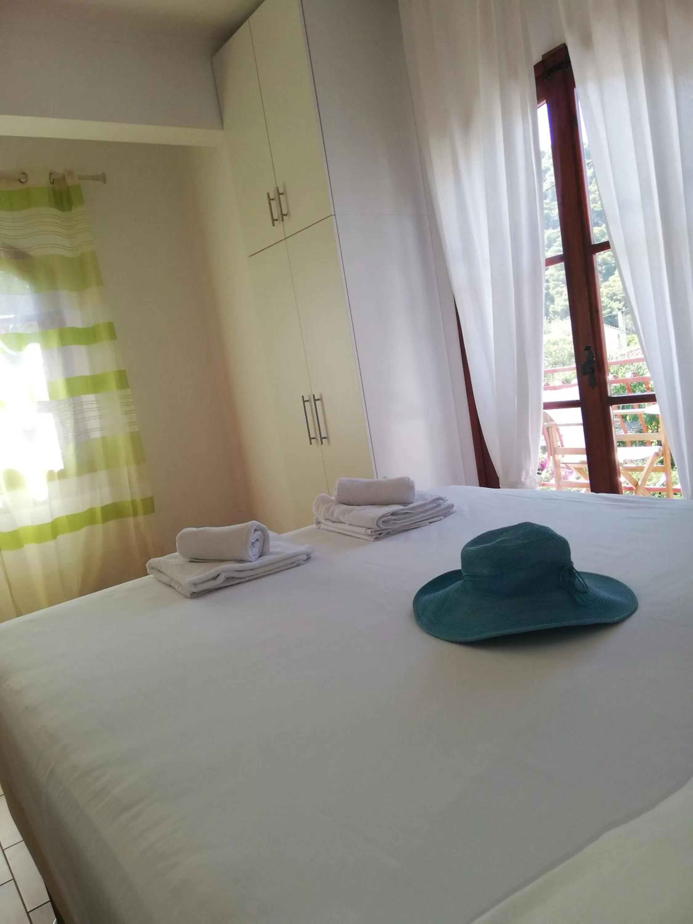 Bedroom in Villa Mikra Asia