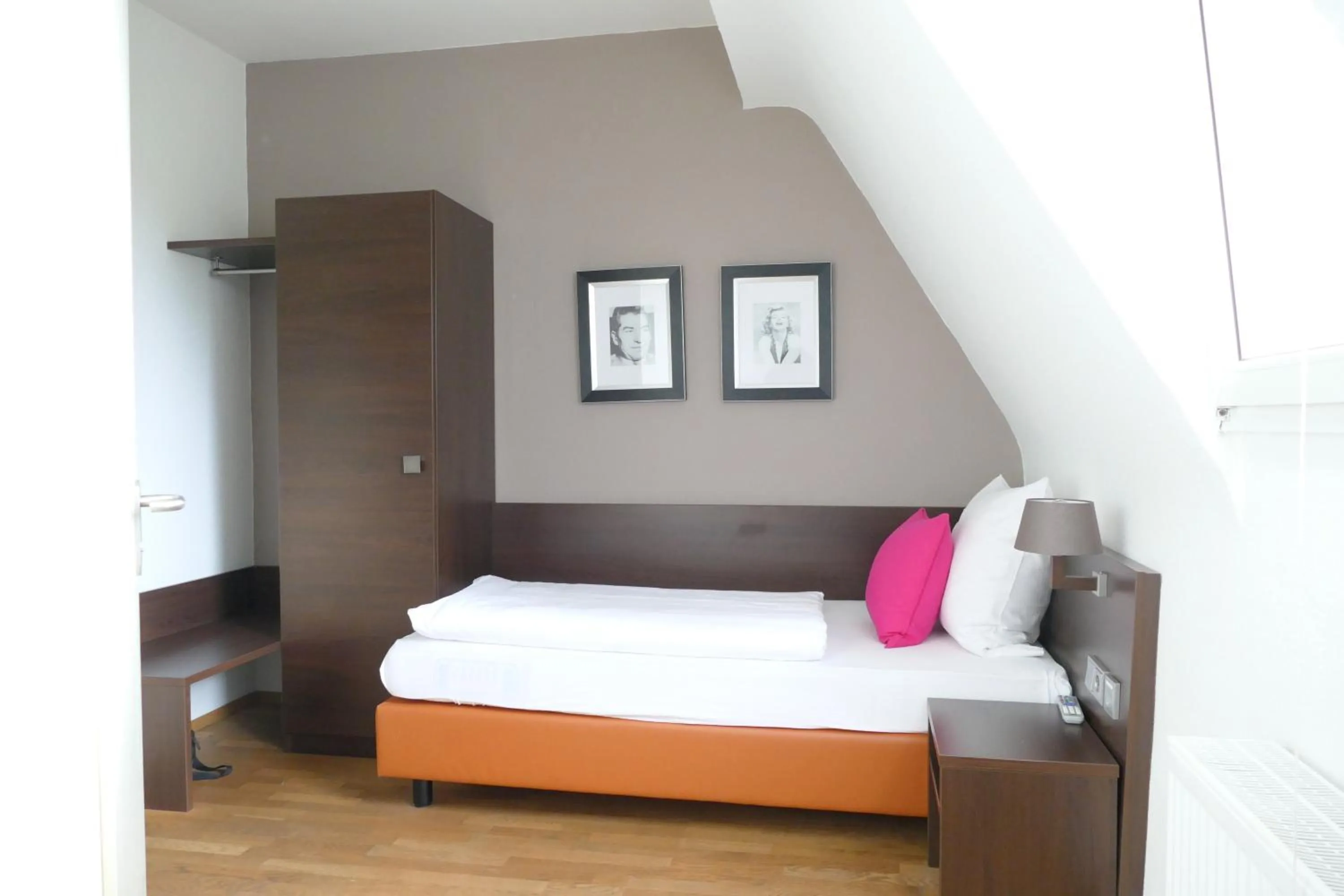 Bed in DAS Steeps Ihr Brauhaus und Hotel