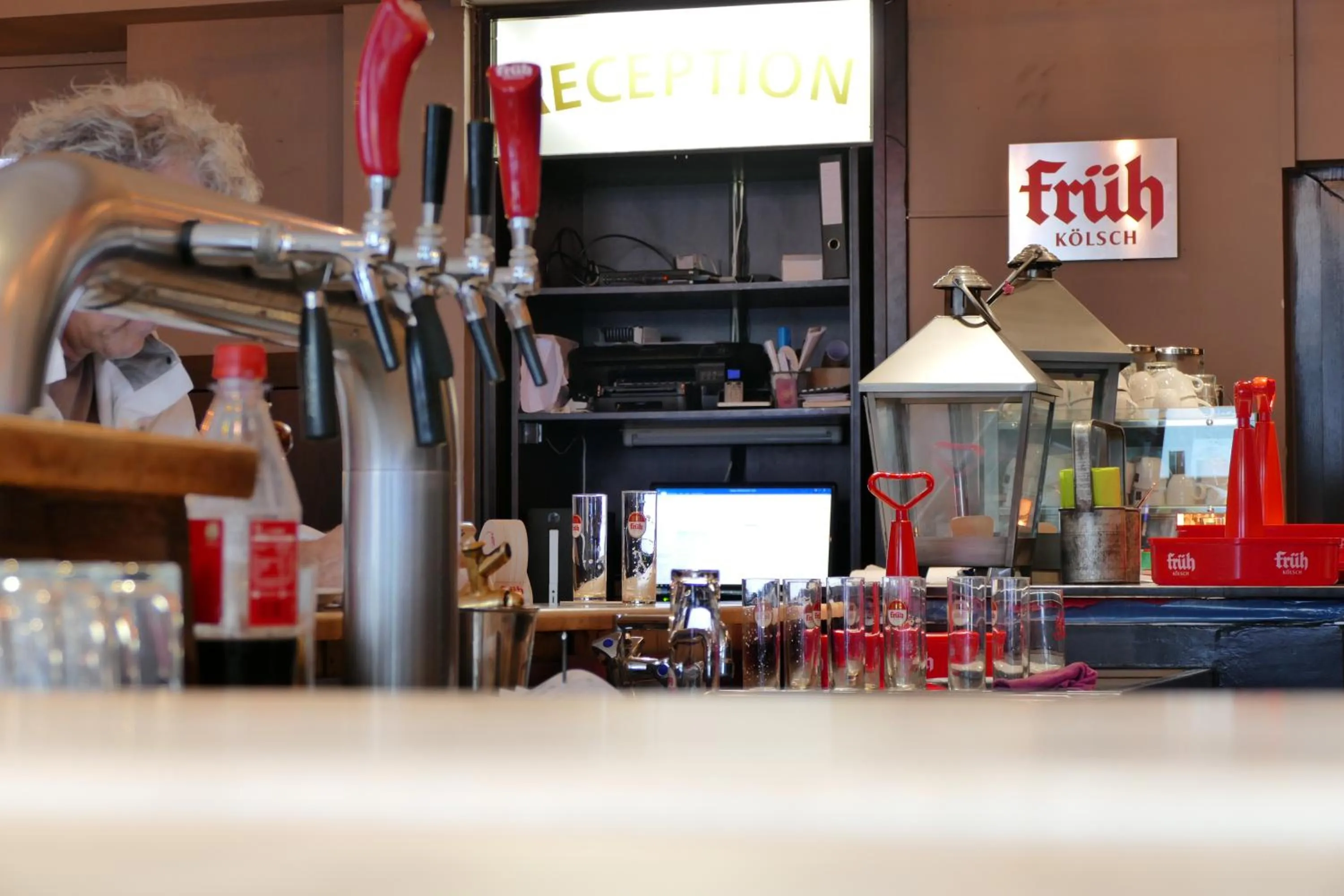 Lounge or bar in DAS Steeps Ihr Brauhaus und Hotel