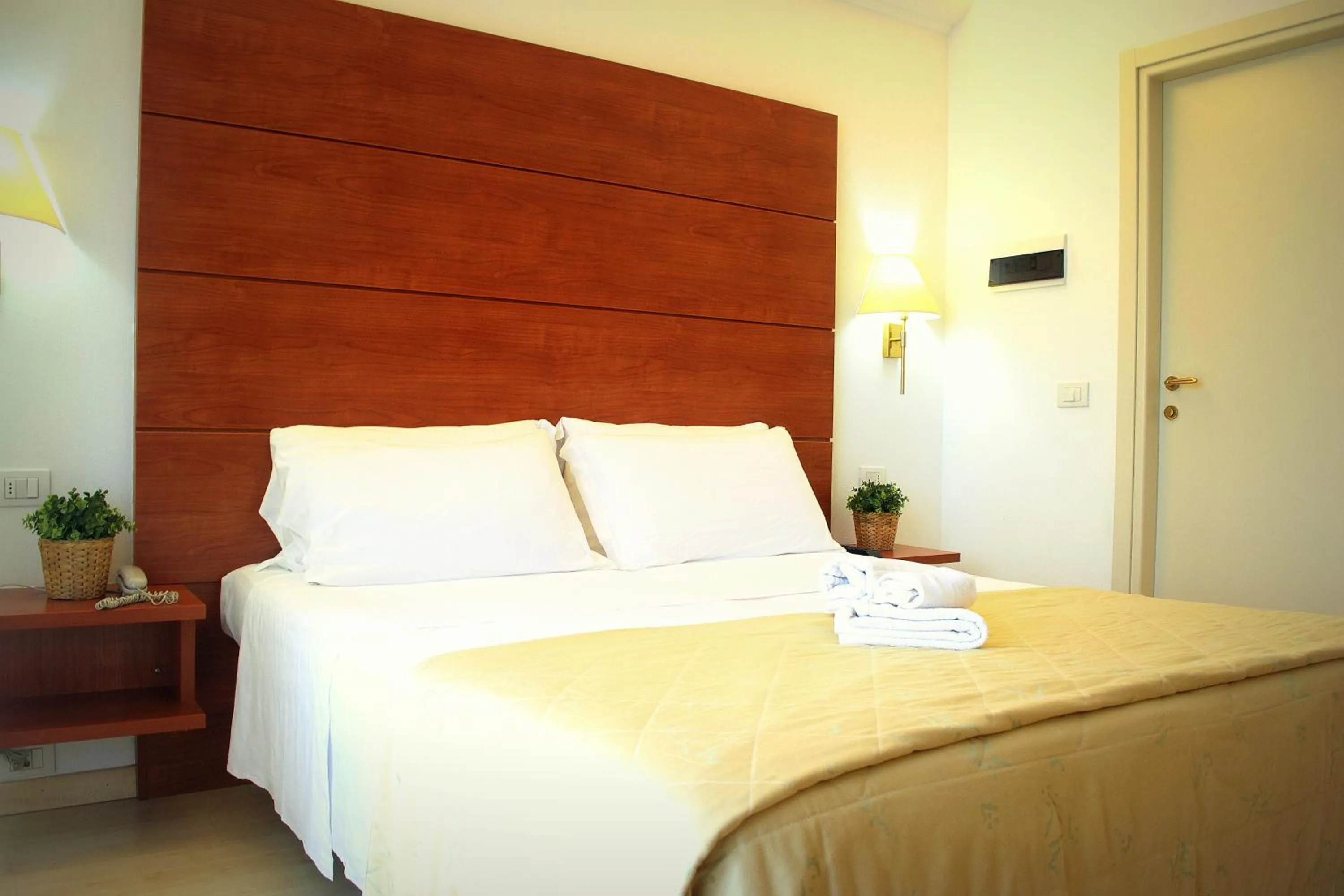 Bed in Hotel Villa del Parco