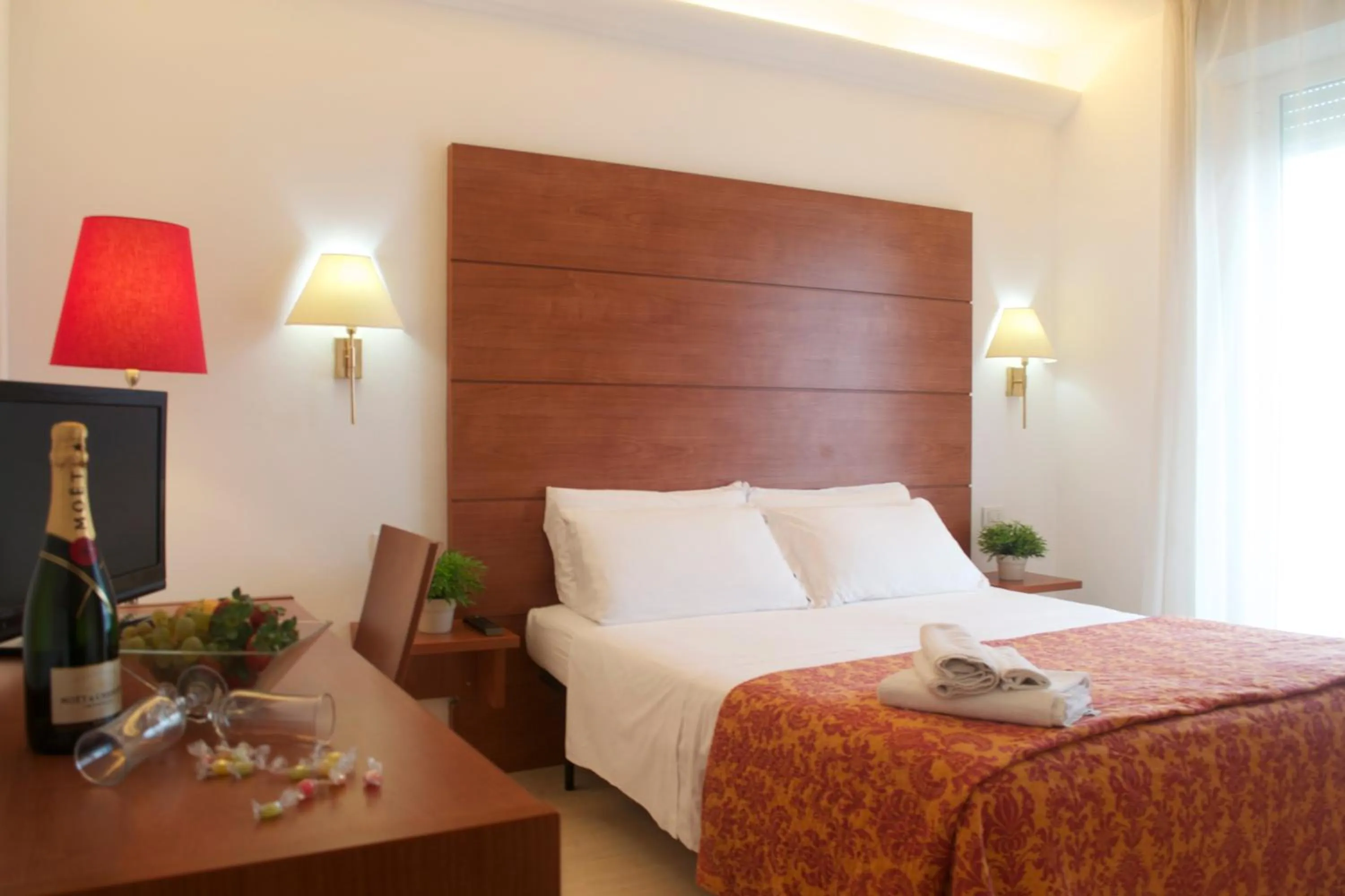 Bed in Hotel Villa del Parco