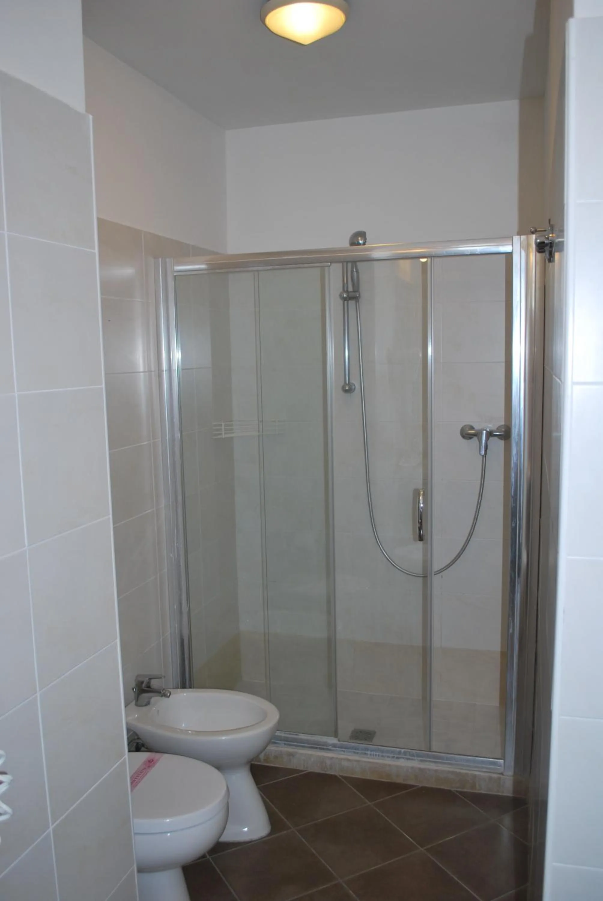 Shower in Hotel Villa del Parco