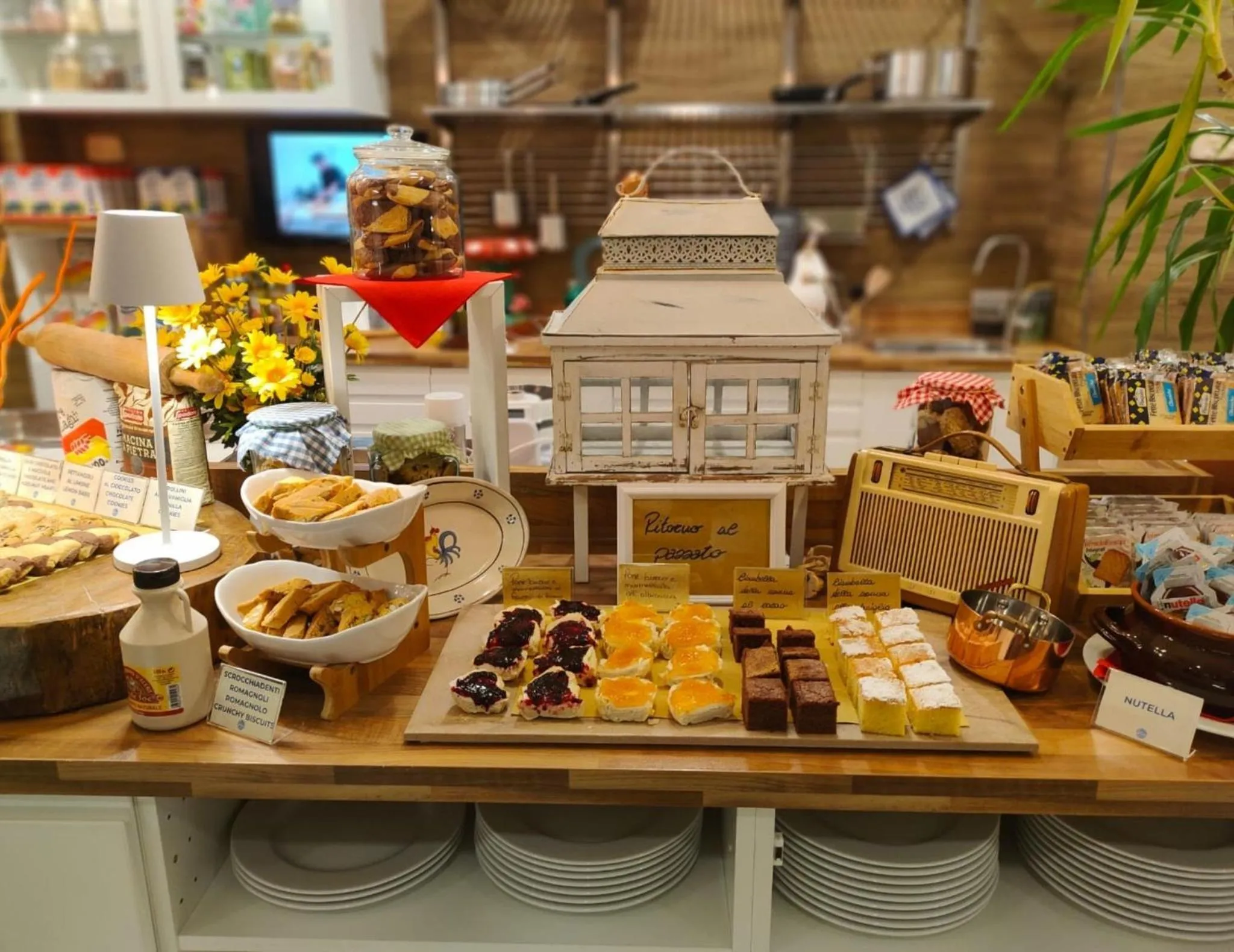 Breakfast in Hotel Villa del Parco