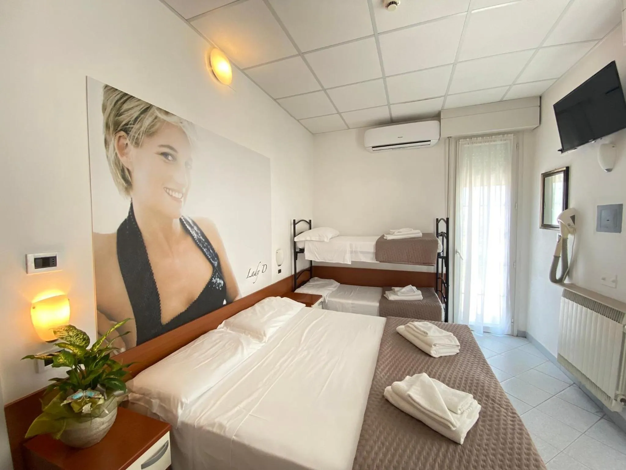 Photo of the whole room, Bed in Hotel Villa del Parco