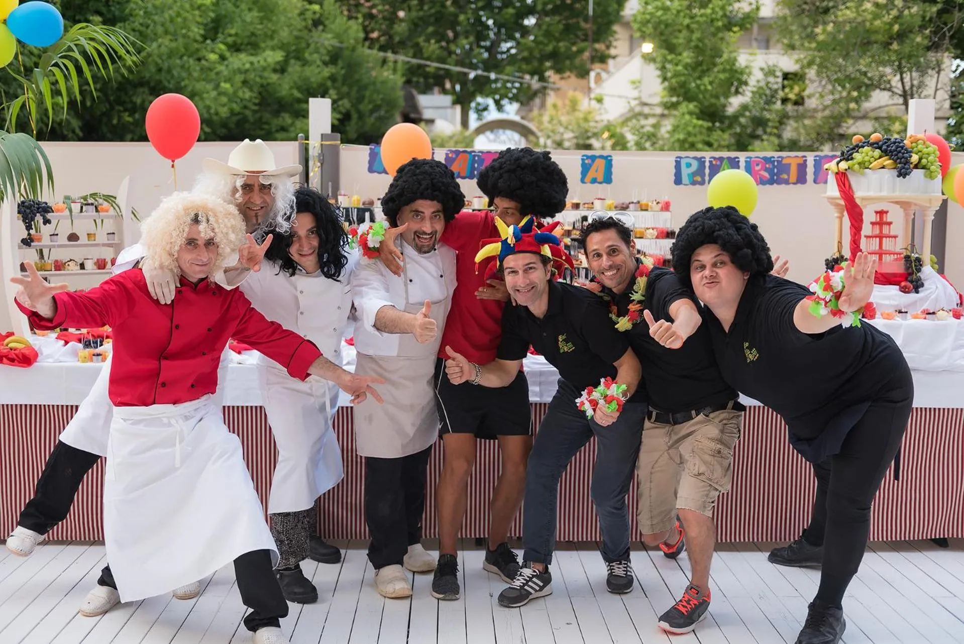 Staff in Hotel Villa del Parco