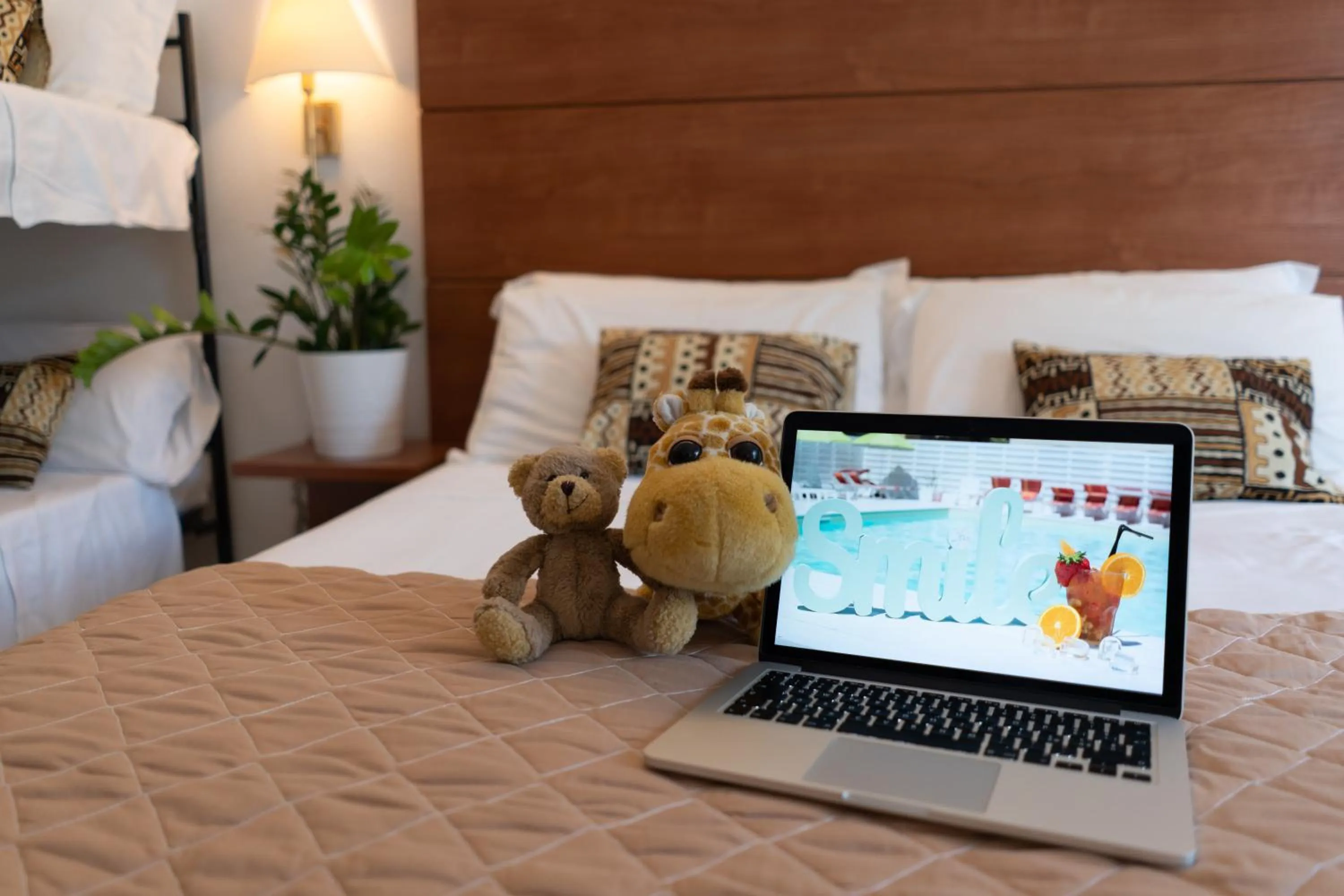 Bed in Hotel Villa del Parco