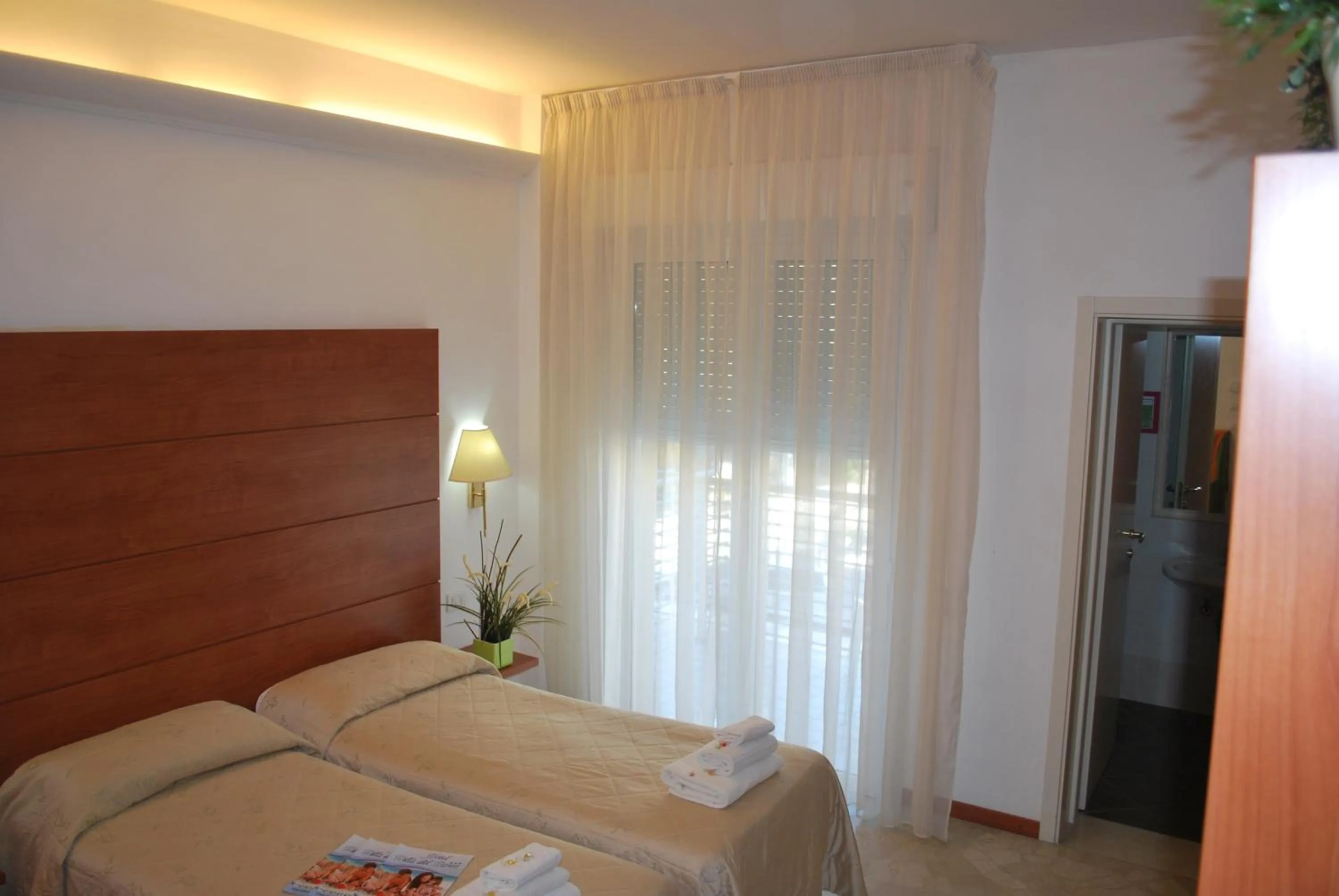 Bed in Hotel Villa del Parco