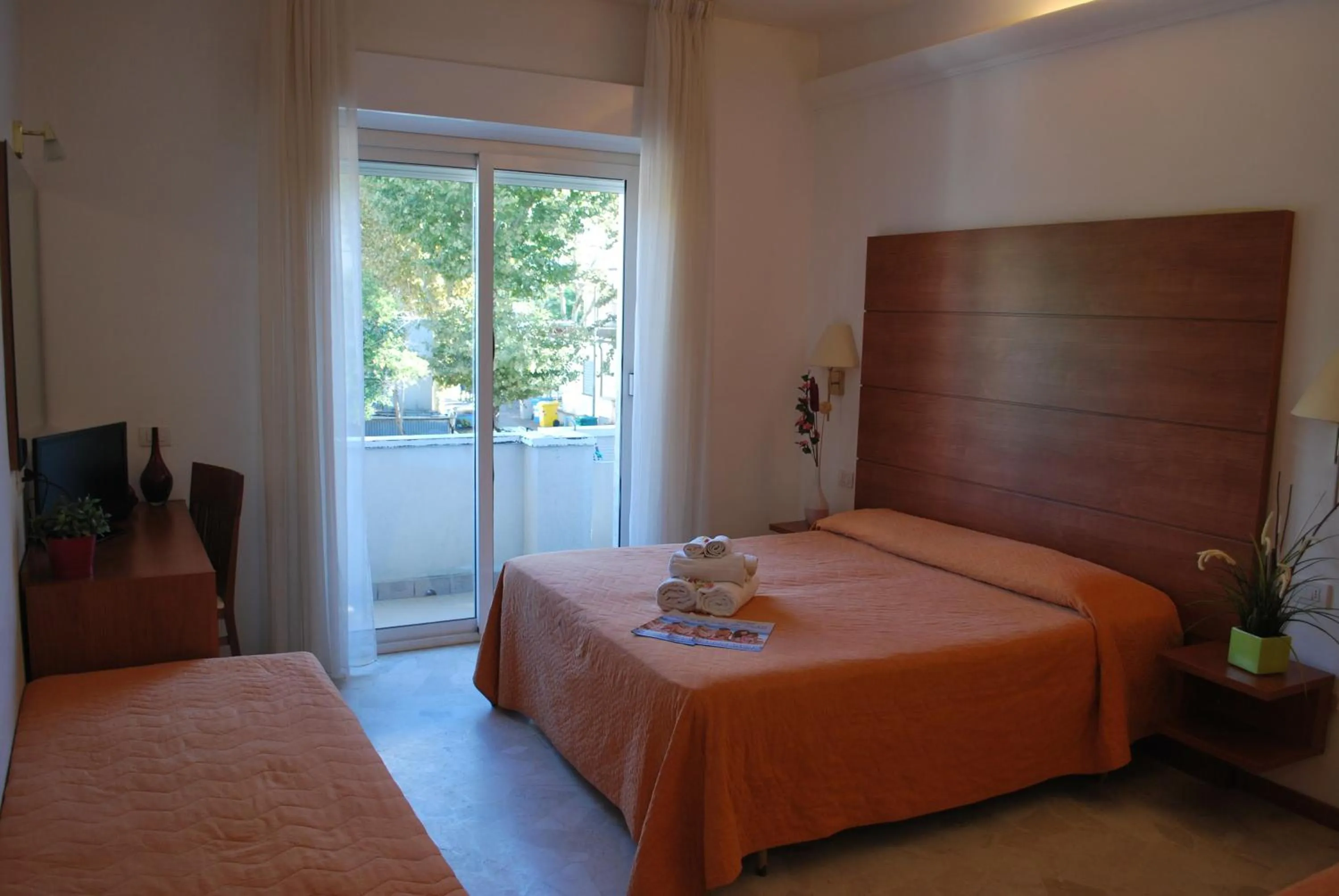 Bed in Hotel Villa del Parco