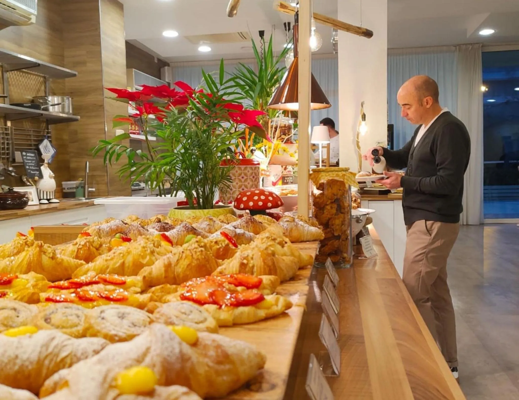 Breakfast in Hotel Villa del Parco