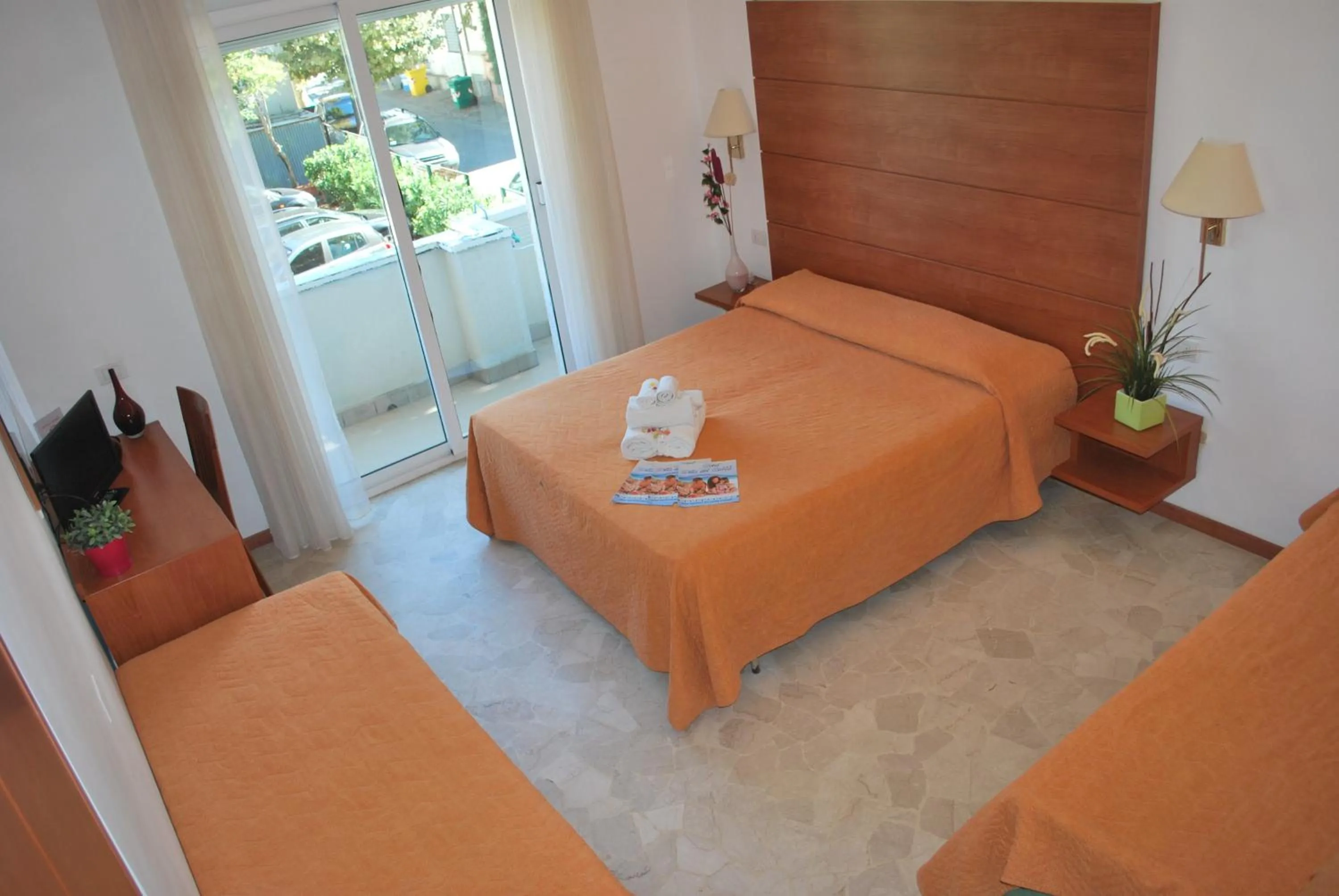 Bed in Hotel Villa del Parco