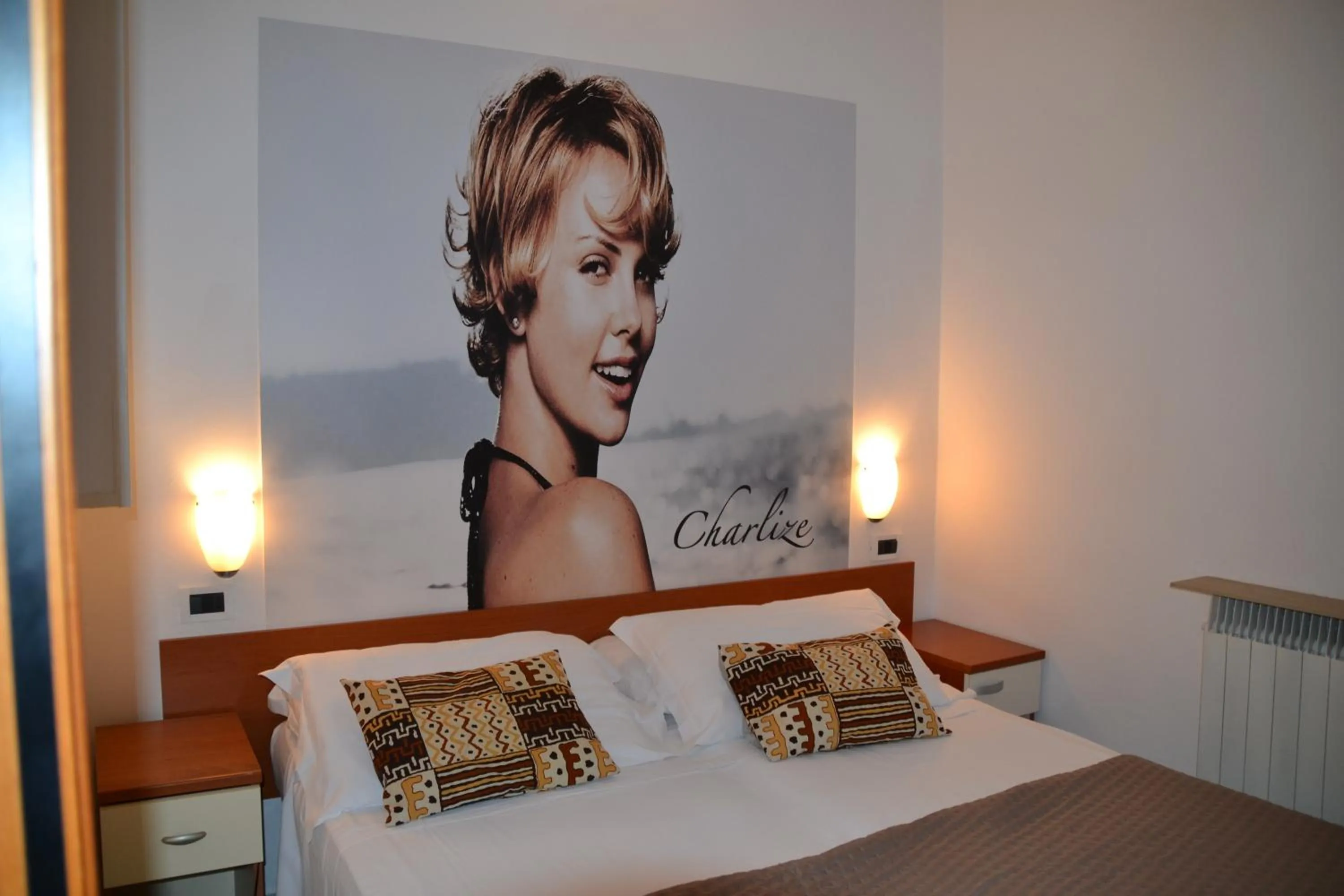 Bed in Hotel Villa del Parco