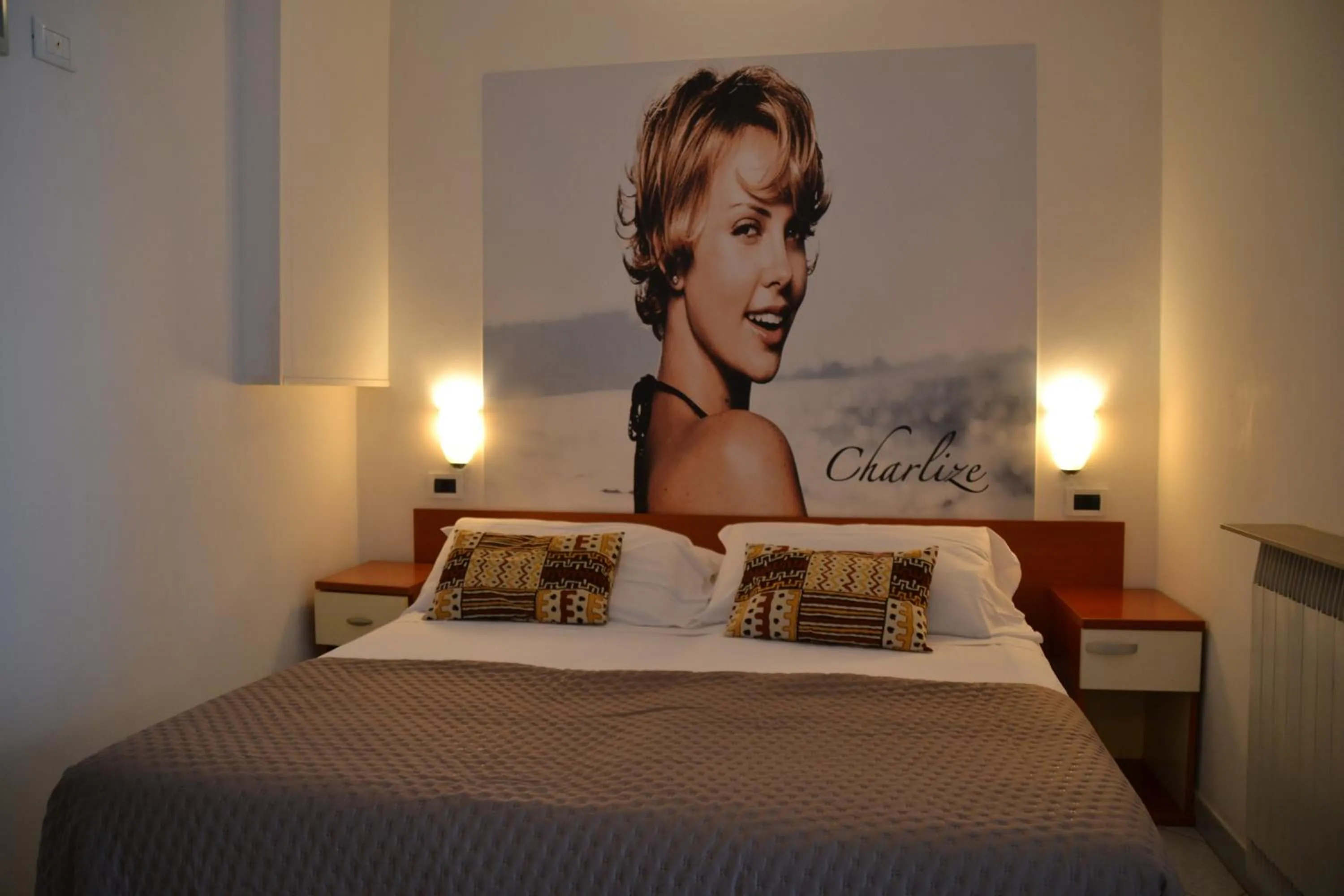 Bedroom, Bed in Hotel Villa del Parco