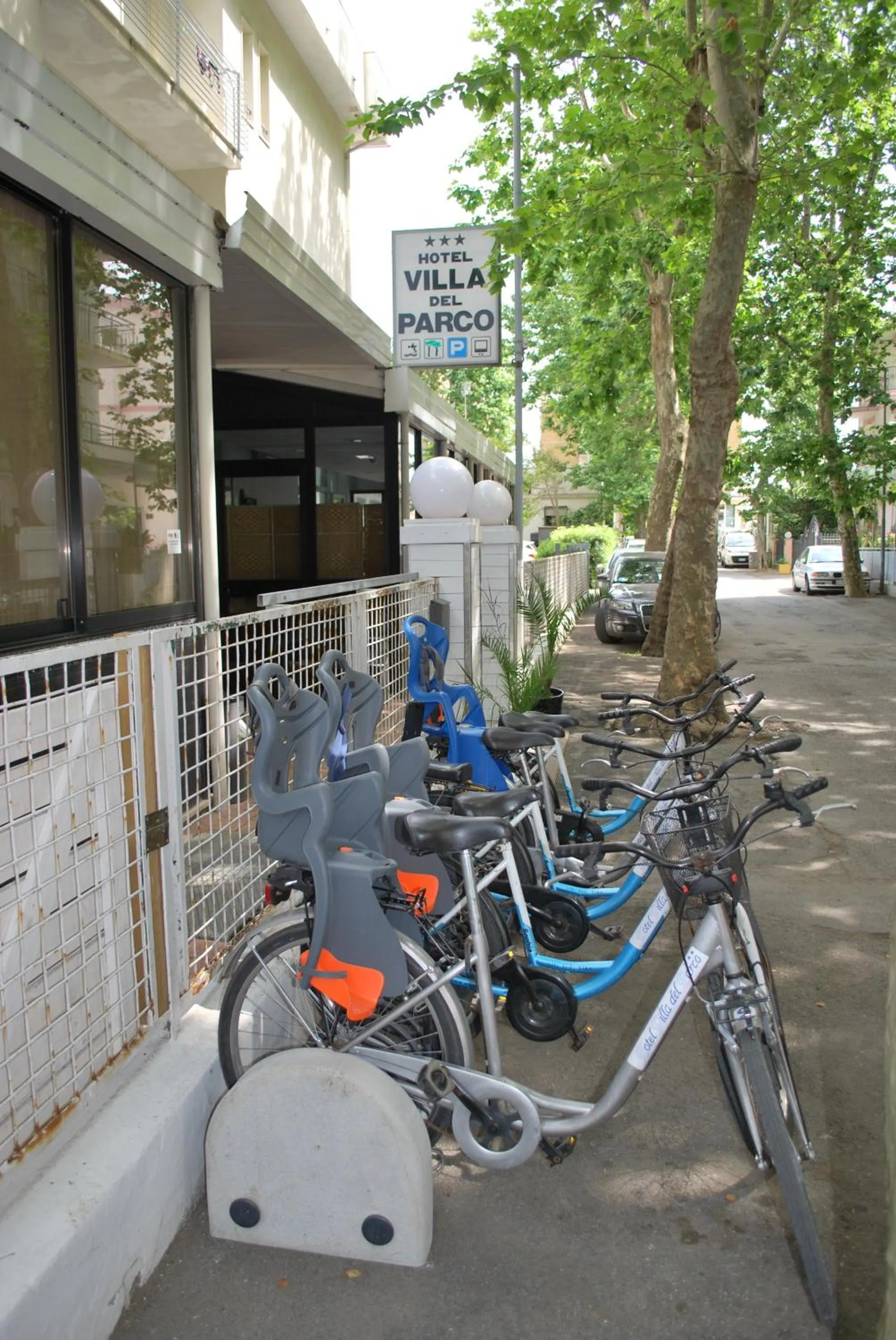 Street view in Hotel Villa del Parco
