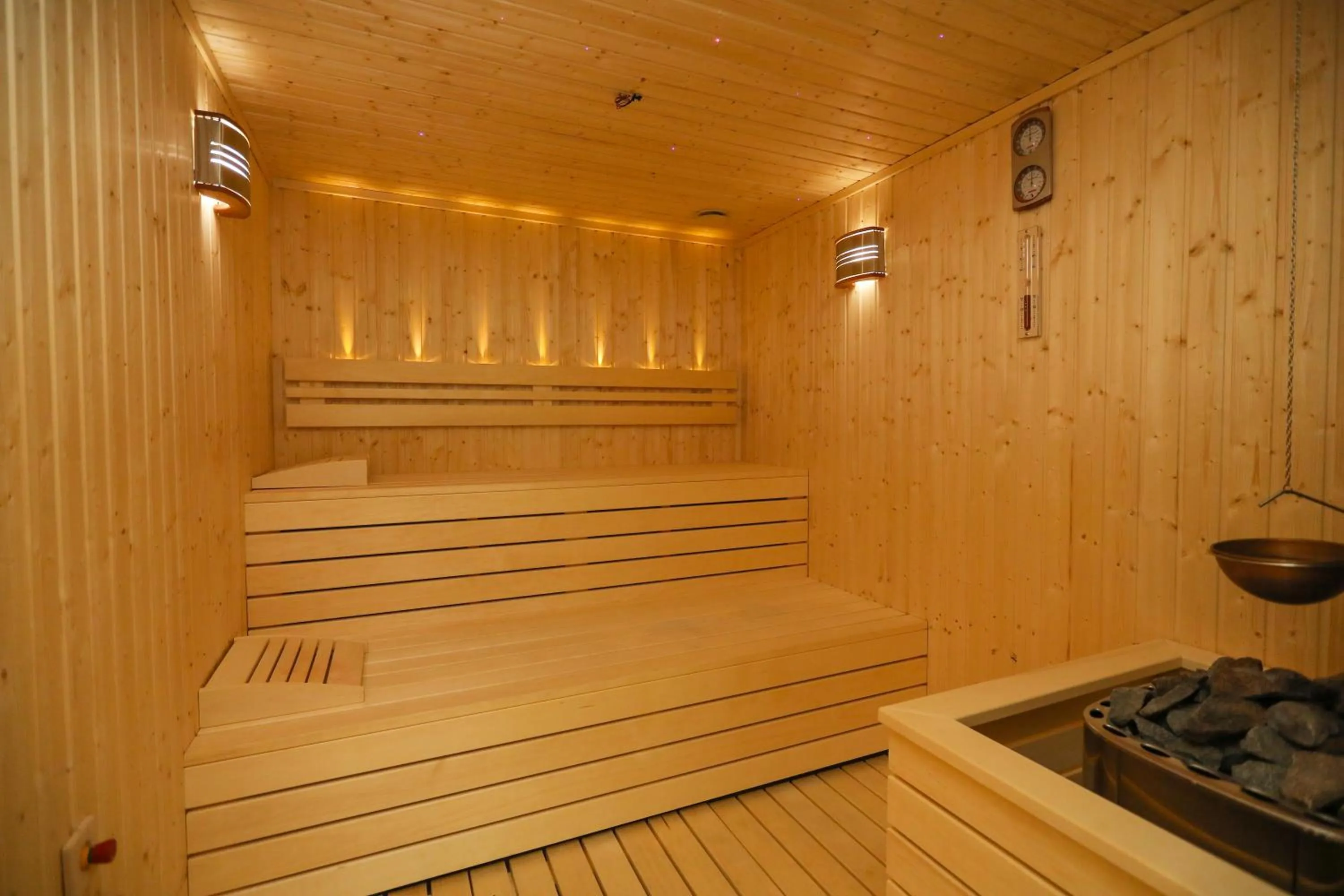 Sauna in Bacolux Diana, Herculane