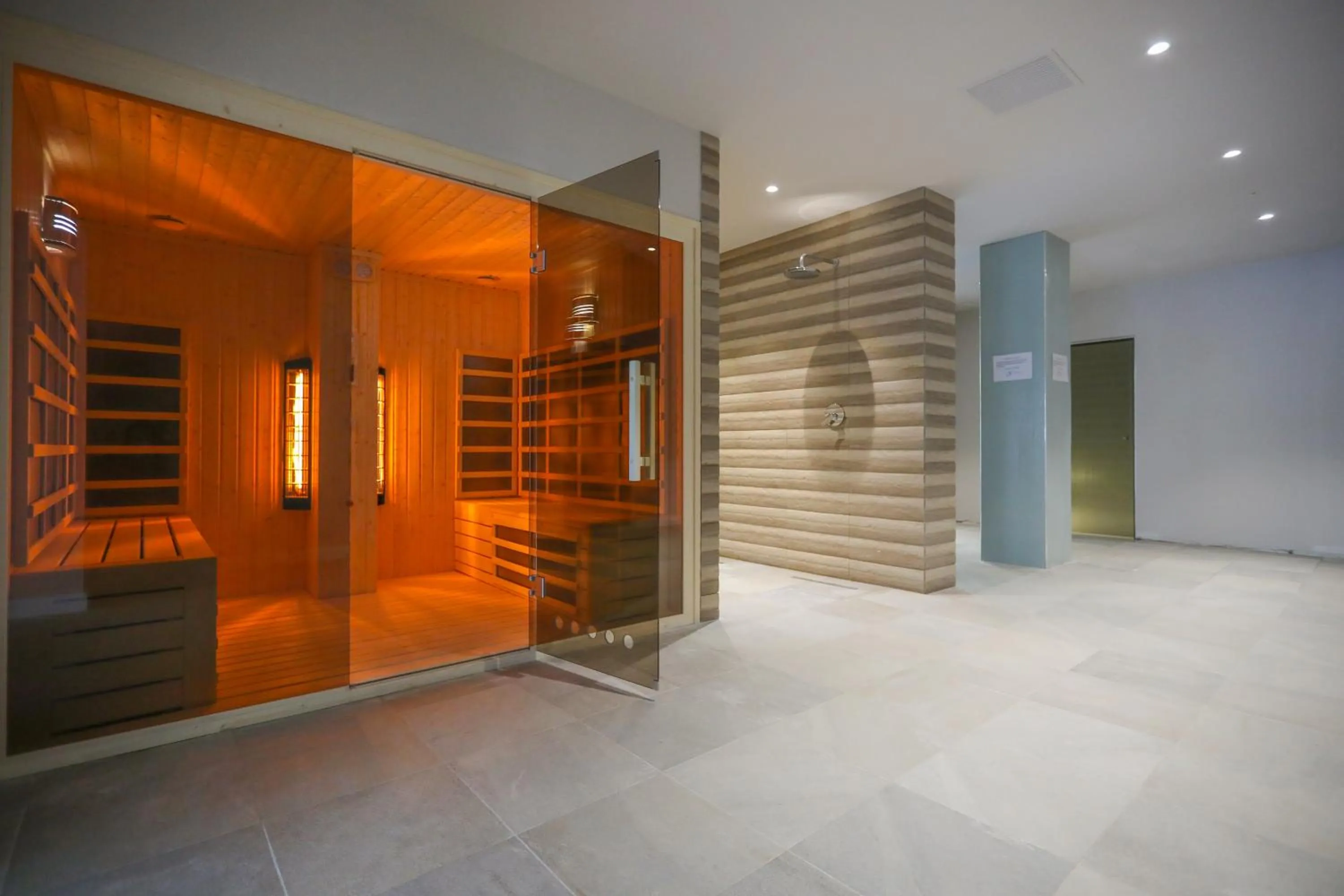 Sauna in Bacolux Diana, Herculane