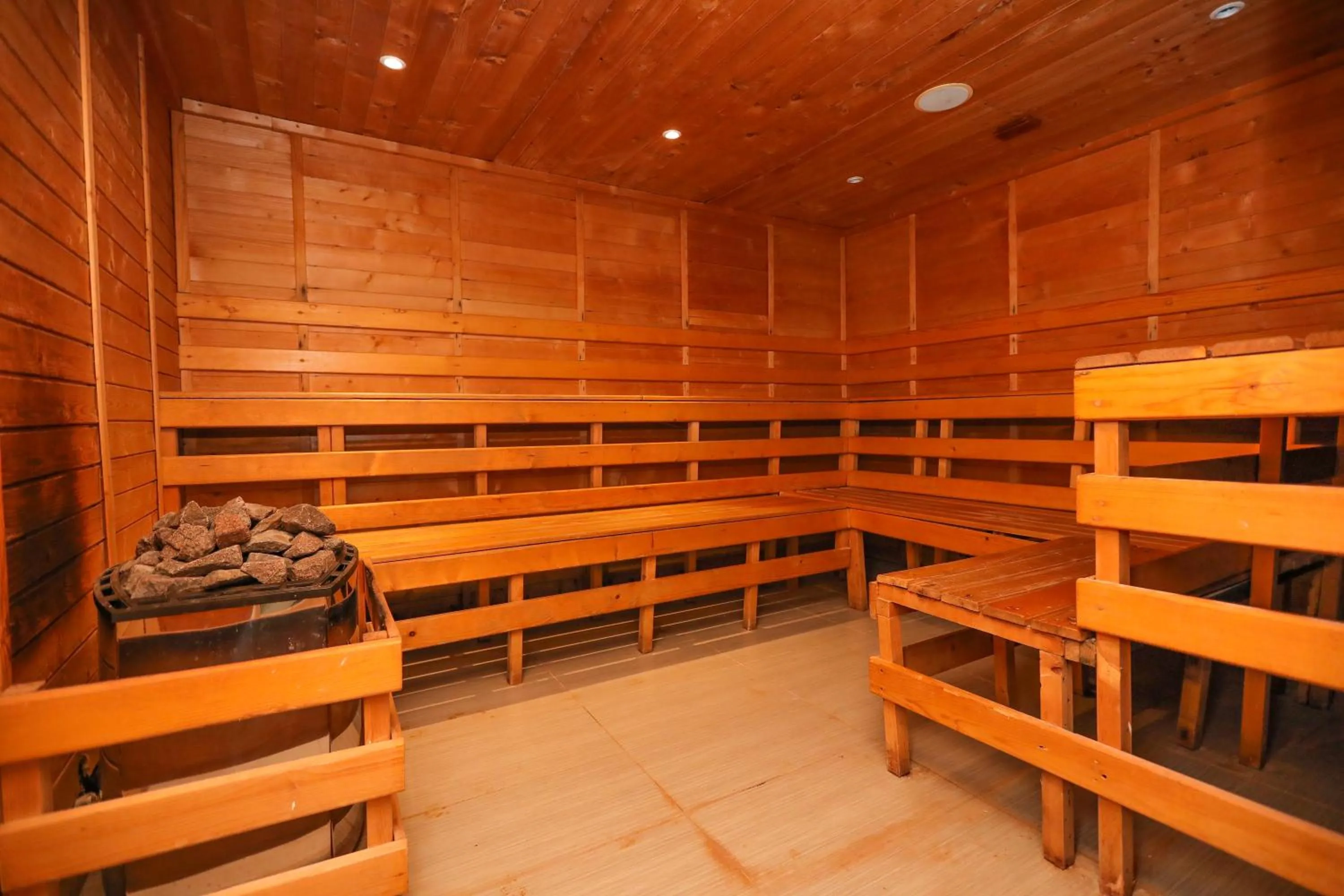 Sauna in Bacolux Diana, Herculane