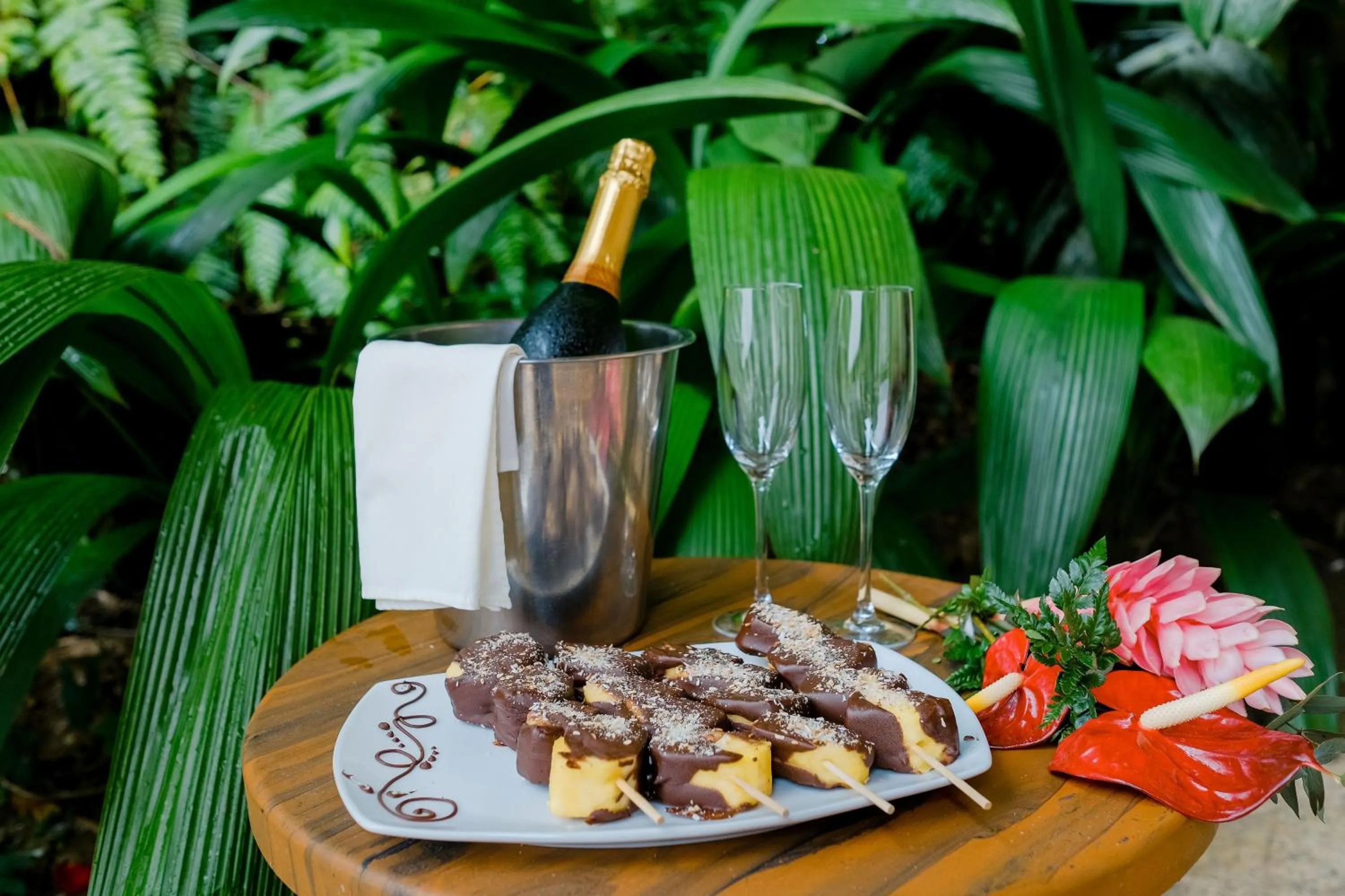 Food and drinks in The Springs Resort & Spa at Arenal