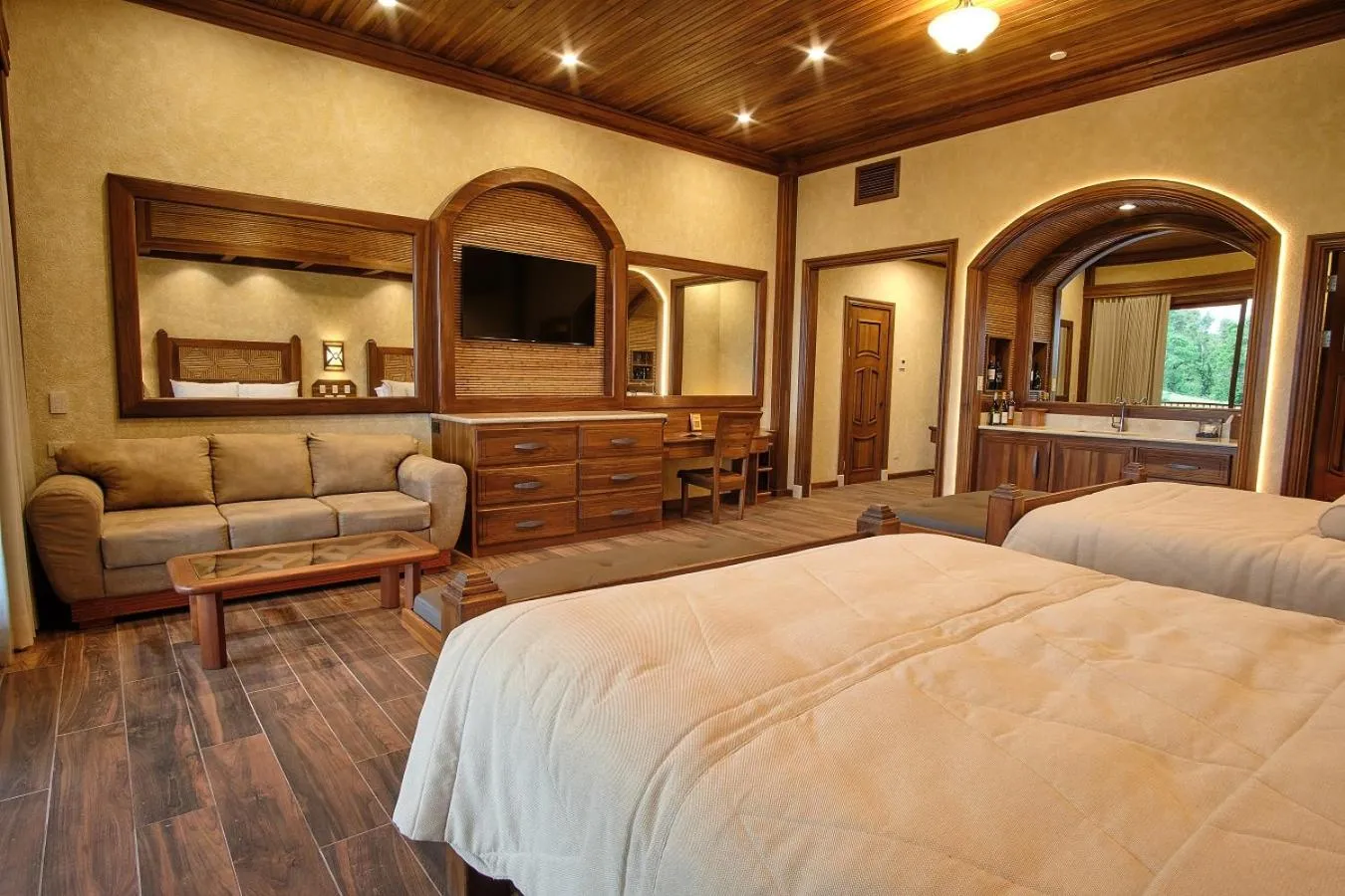 Bed in The Springs Resort & Spa at Arenal