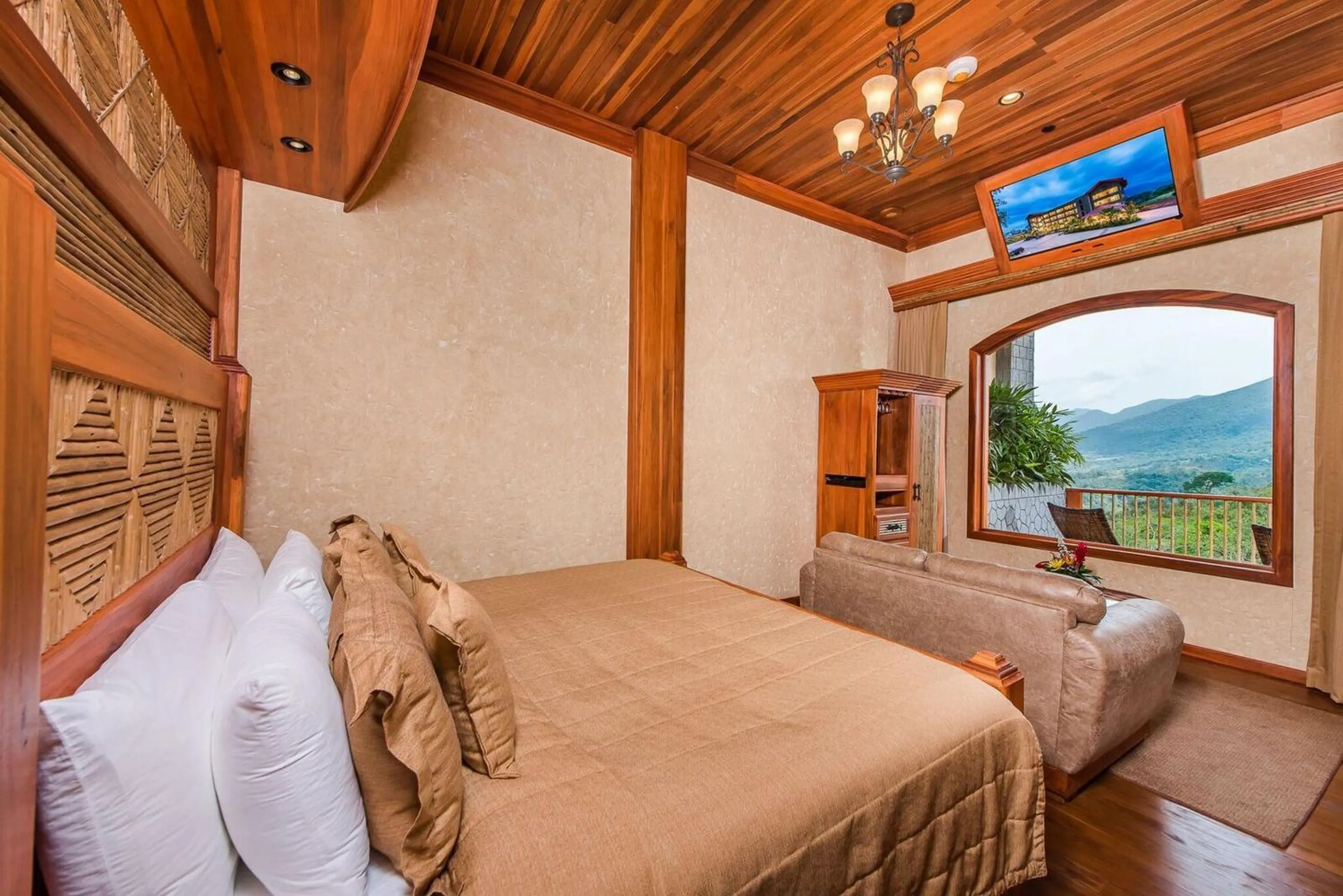 Bed in The Springs Resort & Spa at Arenal