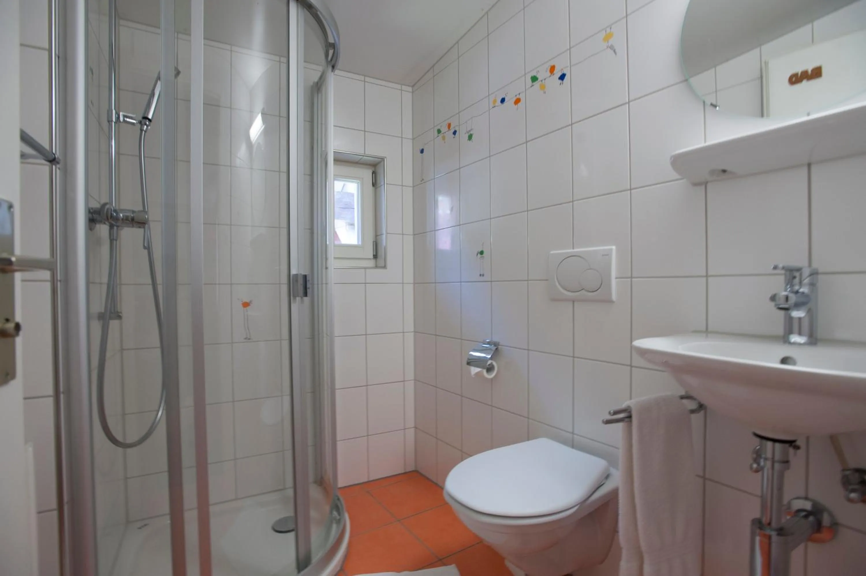 Bathroom in Hotel Gerig