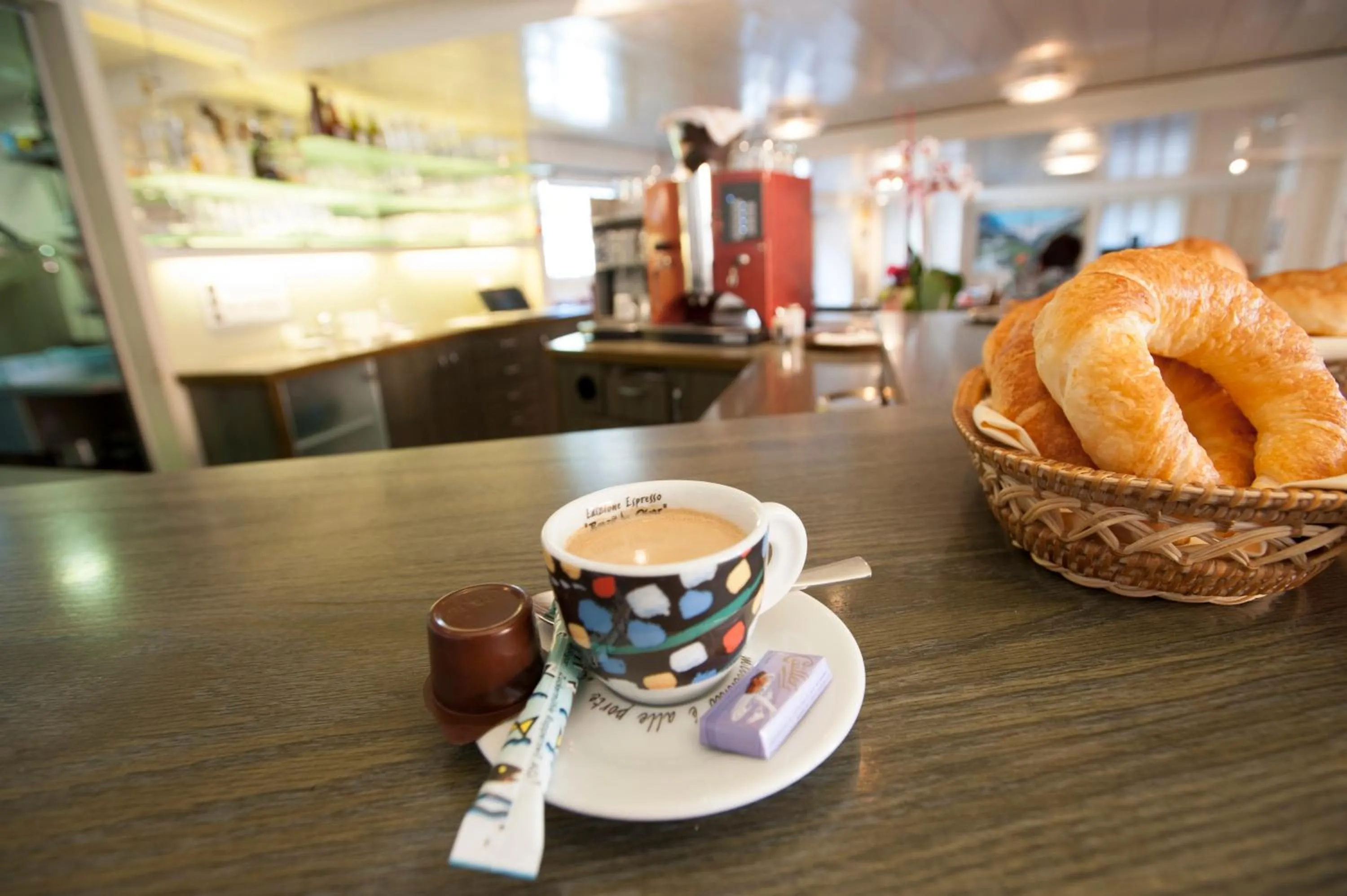 Food and drinks in Hotel Gerig