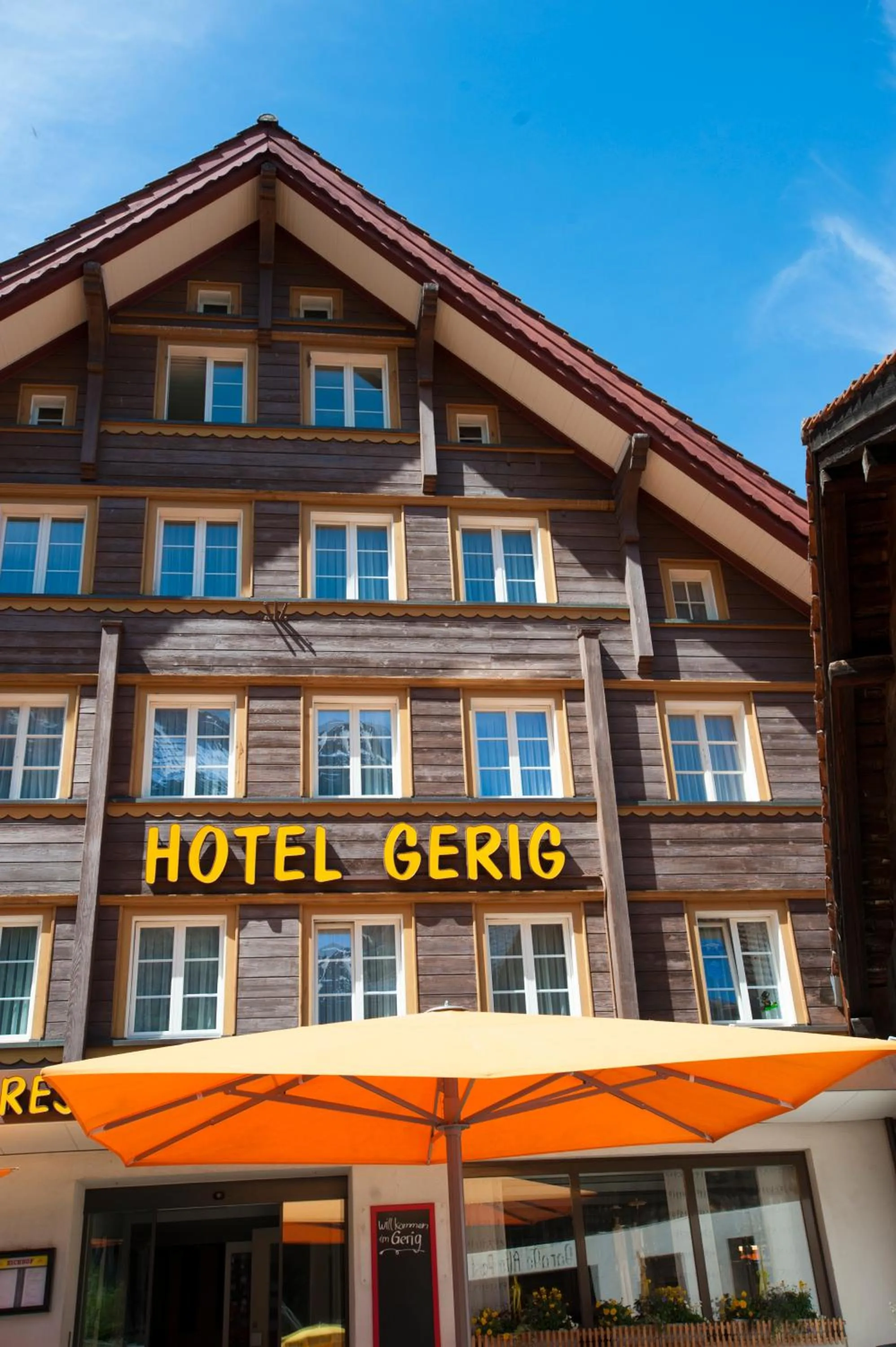 Facade/entrance in Hotel Gerig