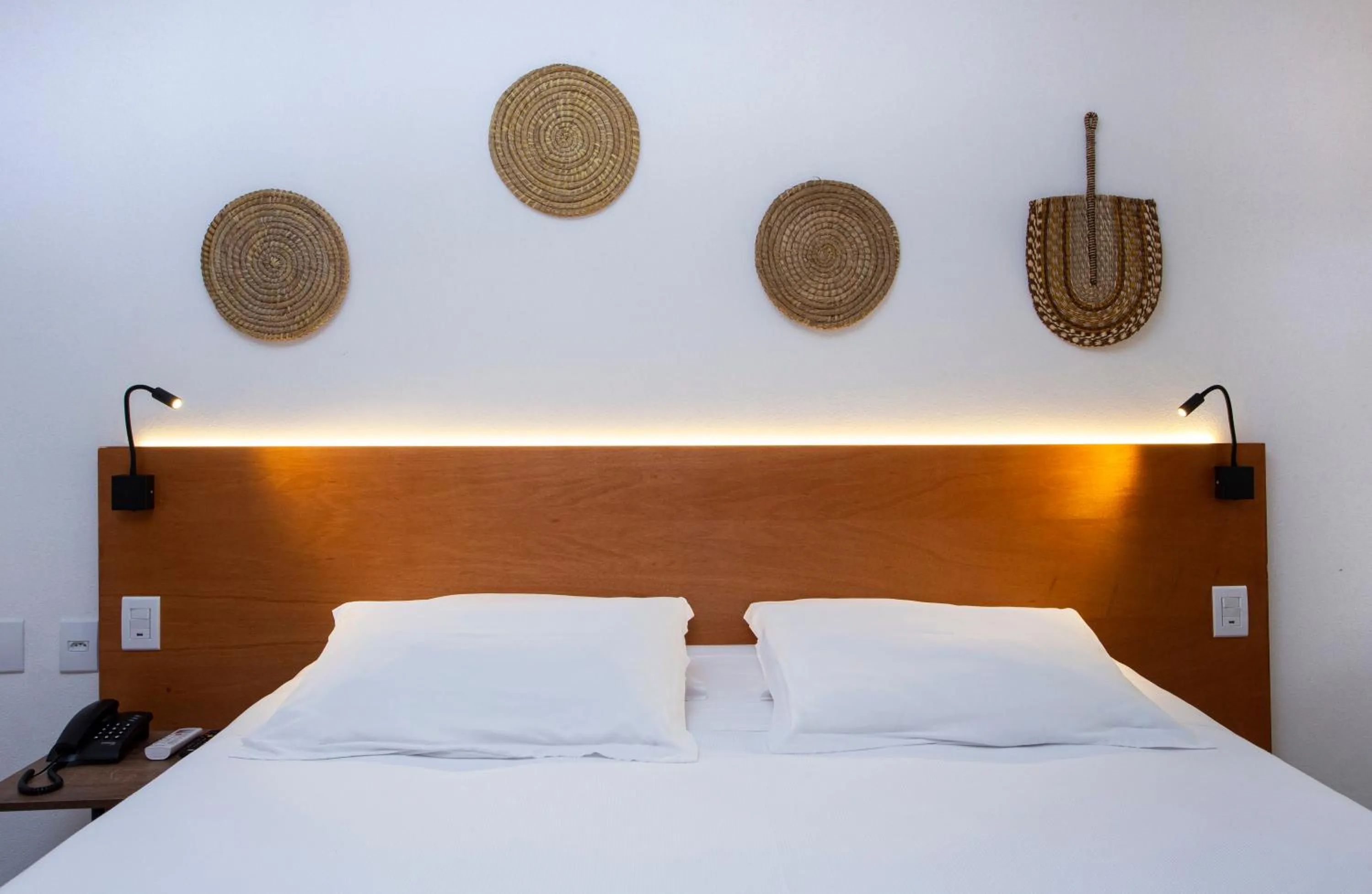 Bed in Hotel Mercedes