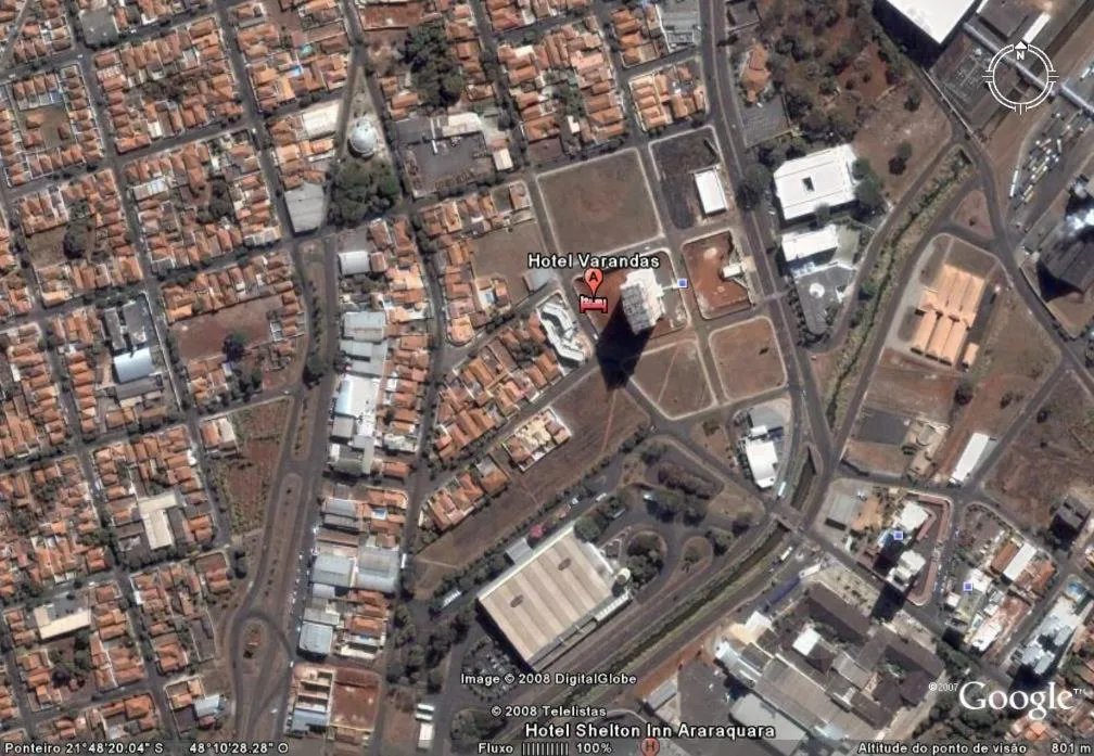 Bird's eye view in Hotel Varandas Araraquara