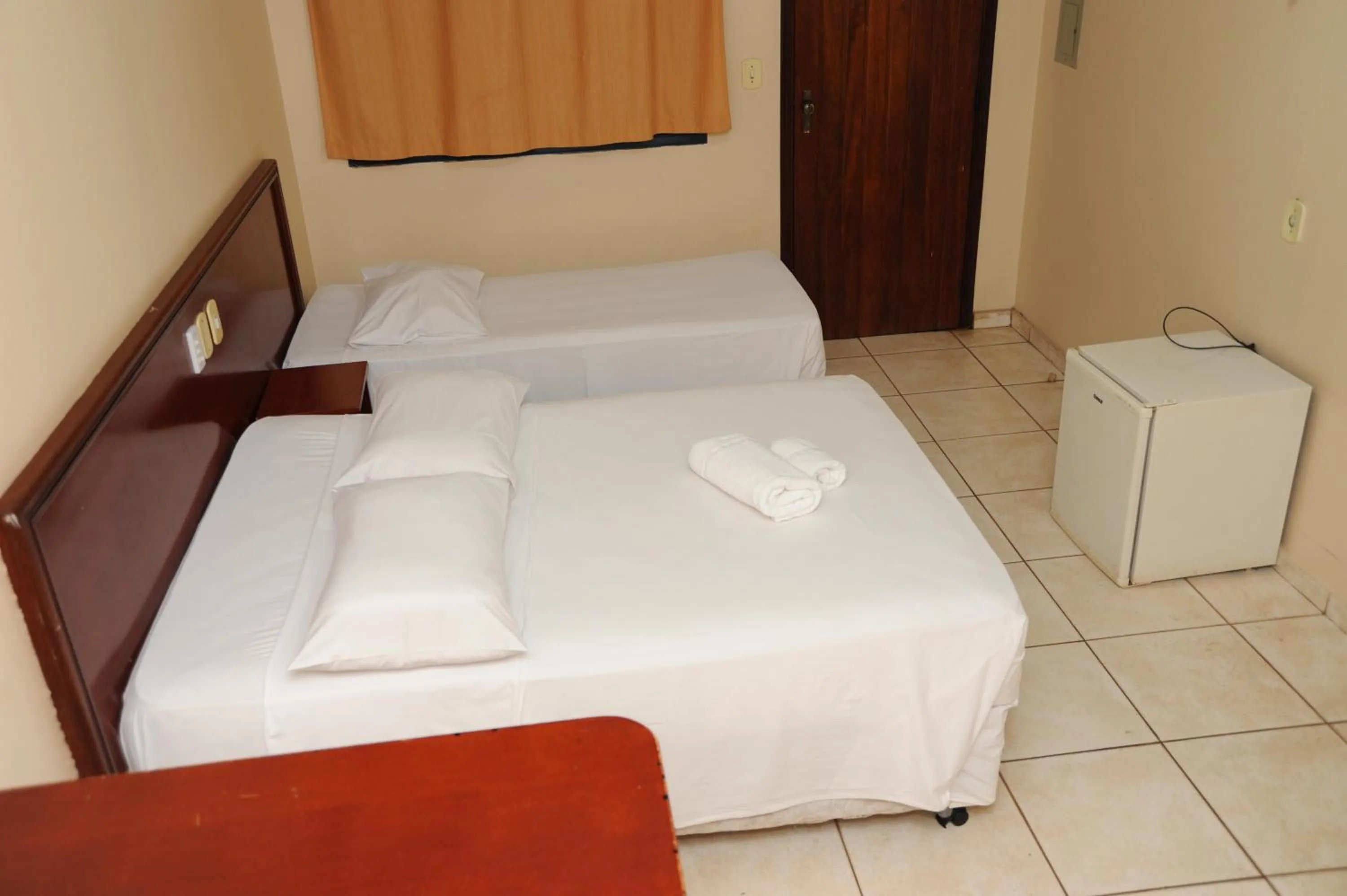 Bed in Hotel Varandas Araraquara