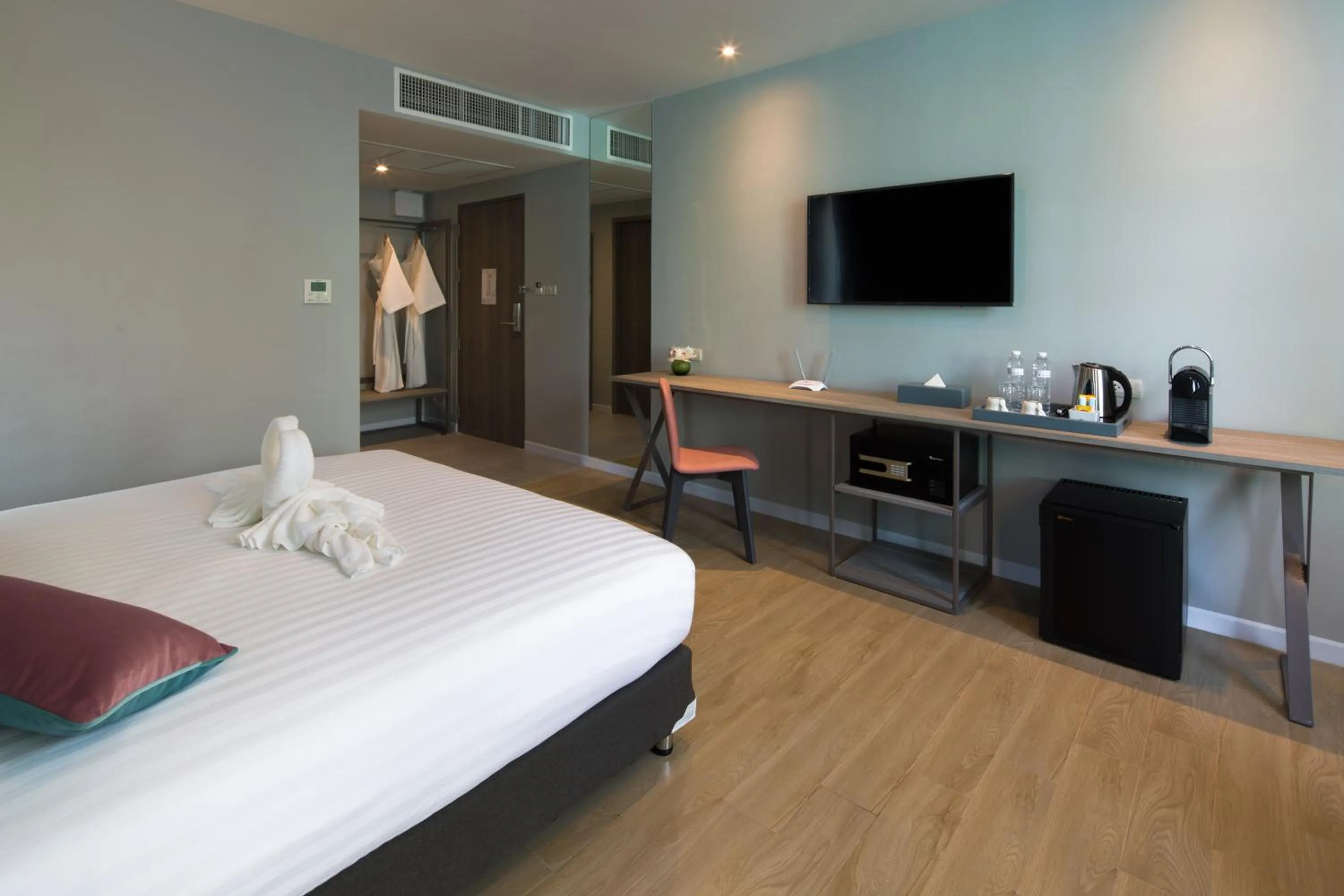 Photo of the whole room, Bed in Hotel Tranz