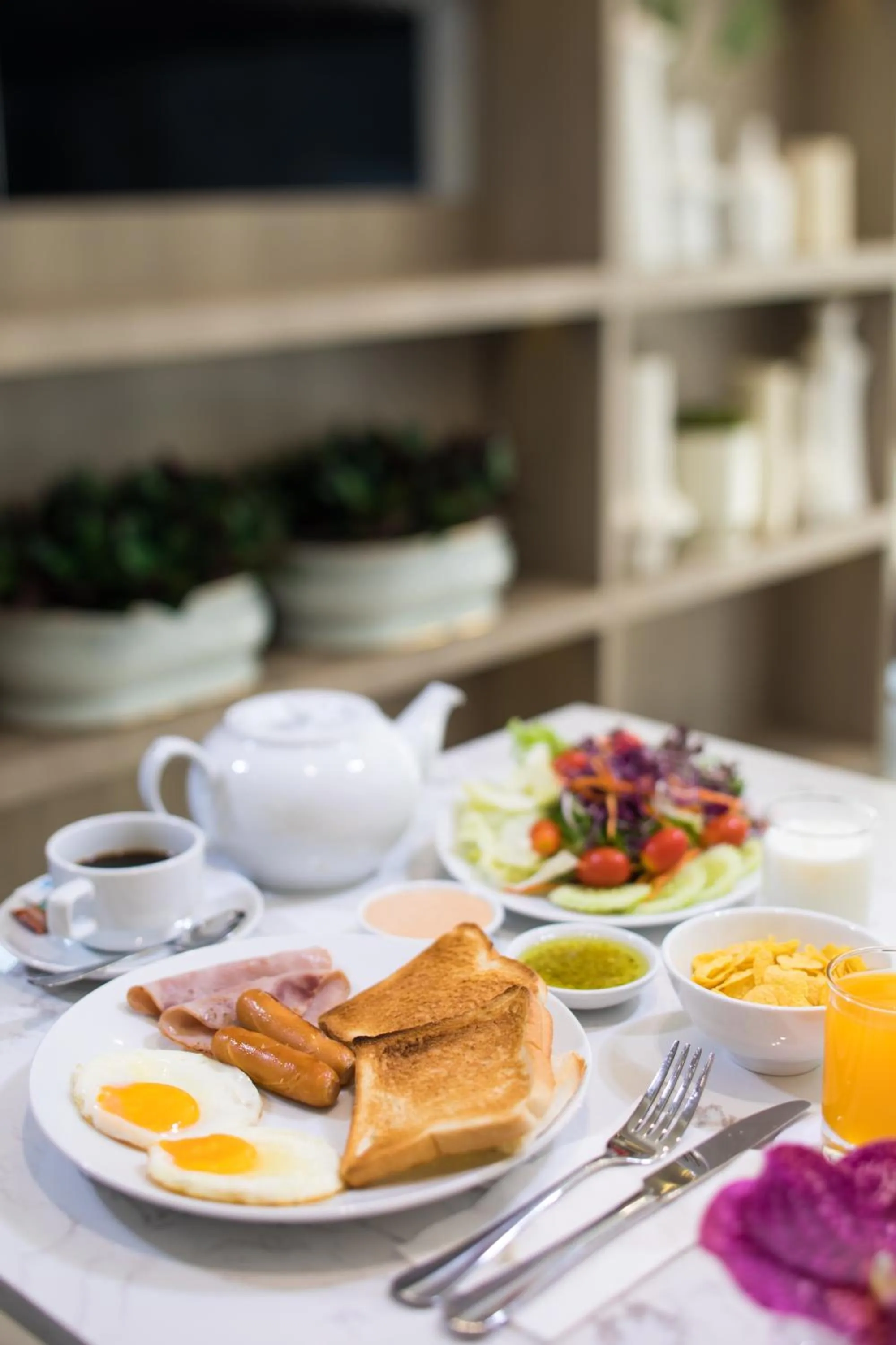 Breakfast in Hotel Tranz