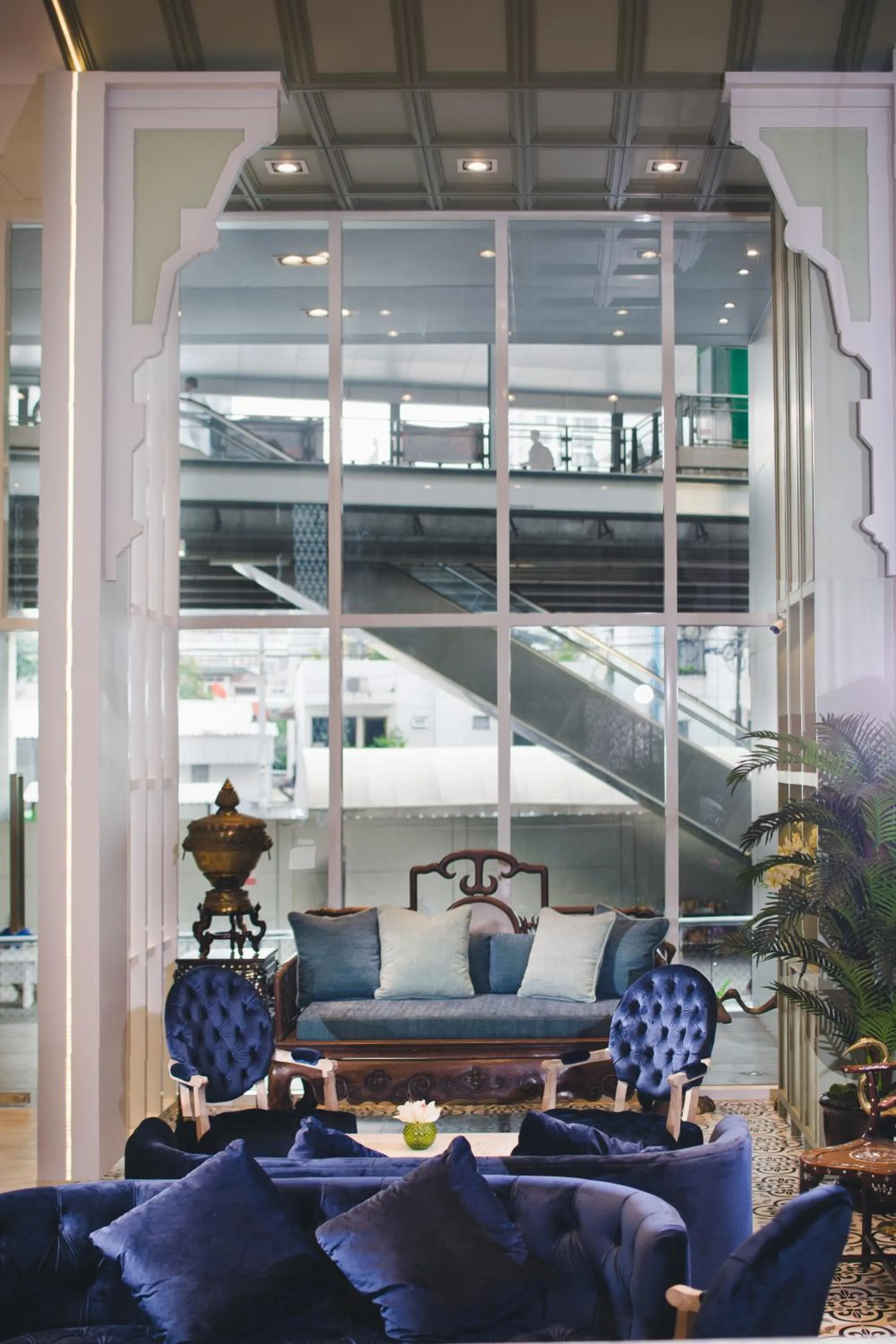 Lobby or reception in Hotel Tranz