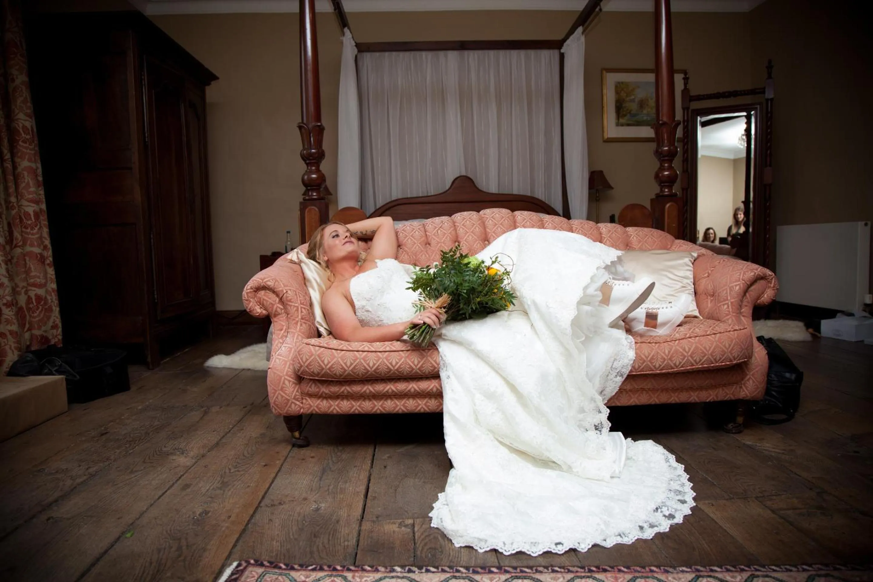 Bedroom in Old Downton Lodge