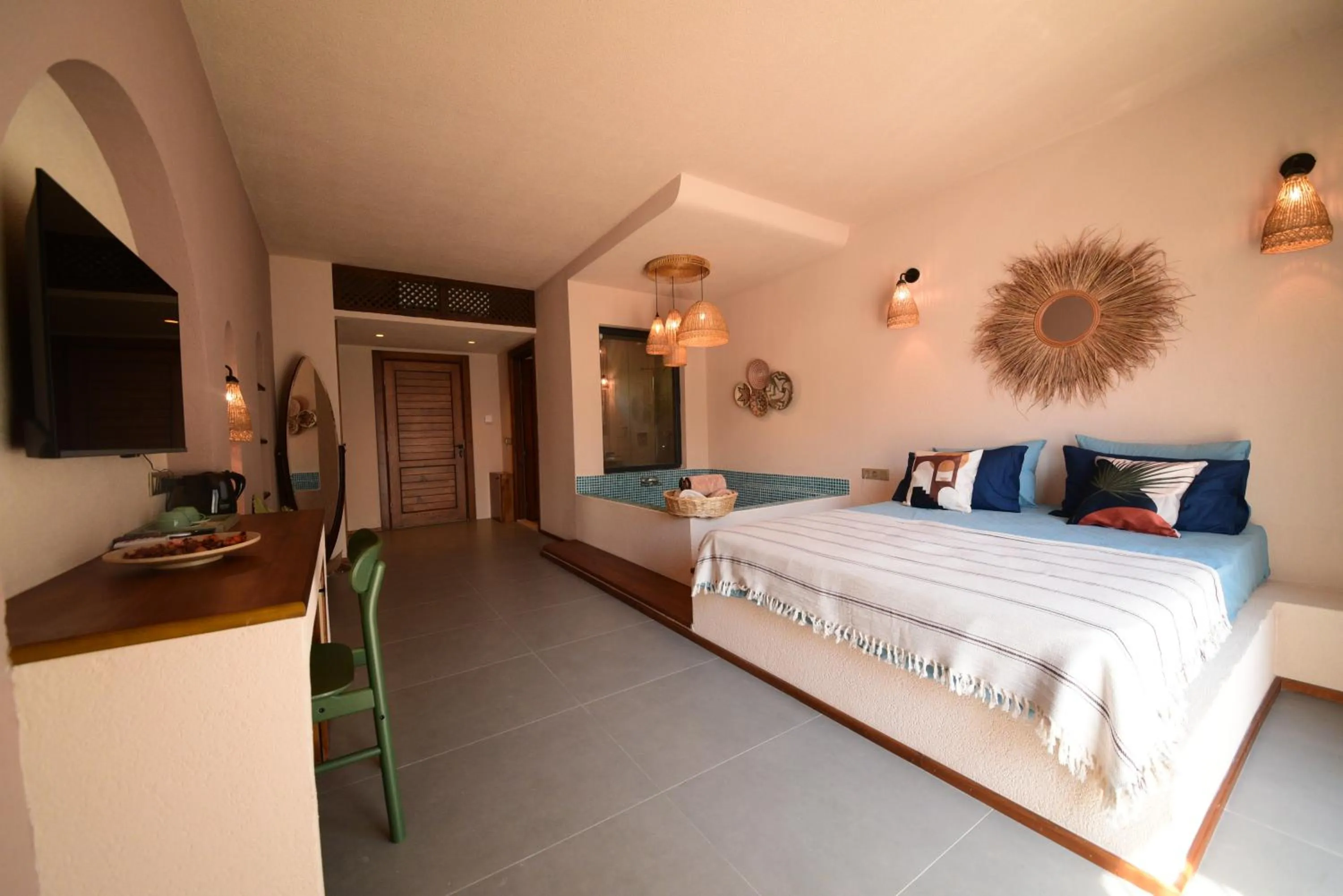 Bed in Z Exclusive Hotel and Villas