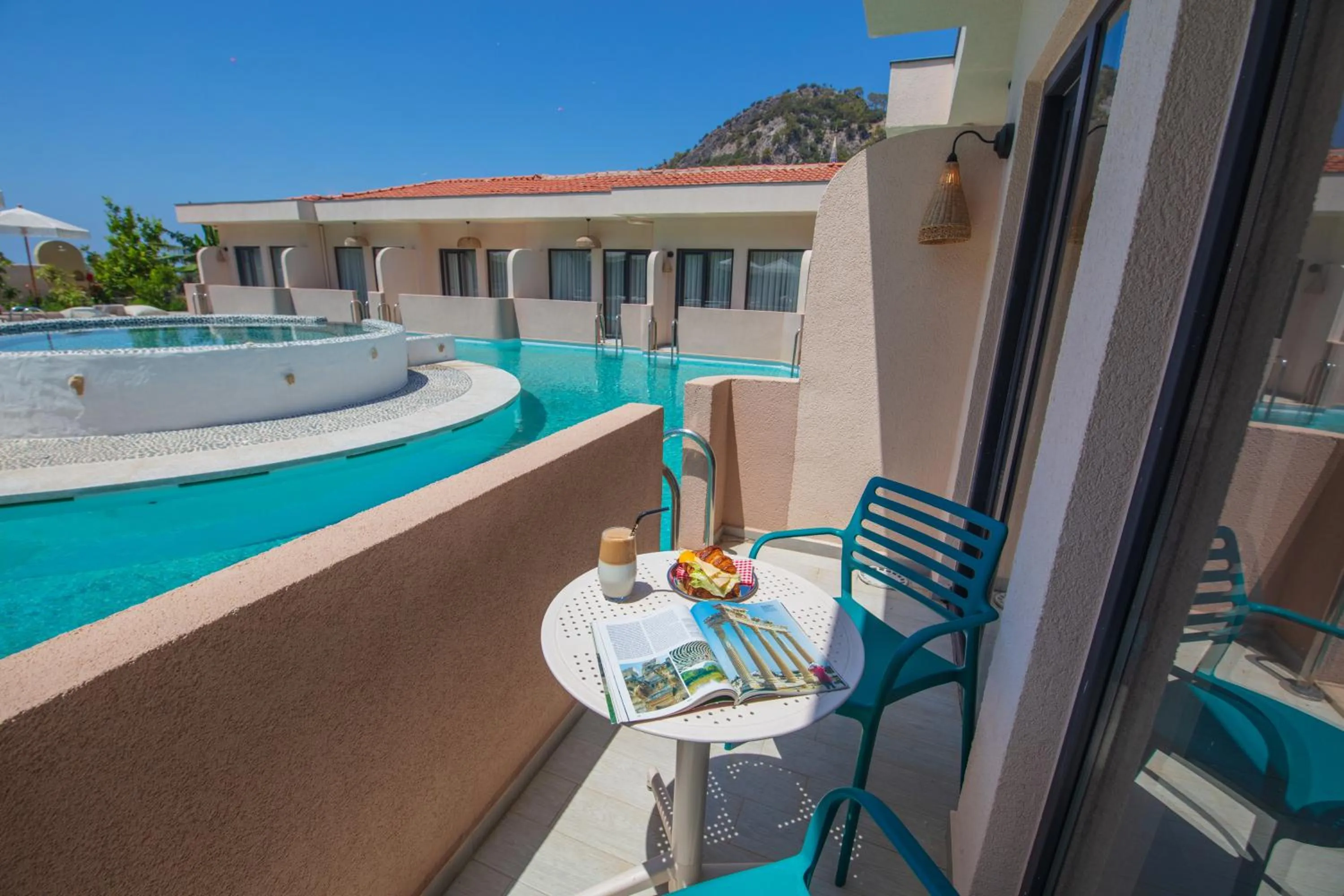 Balcony/Terrace in Z Exclusive Hotel and Villas