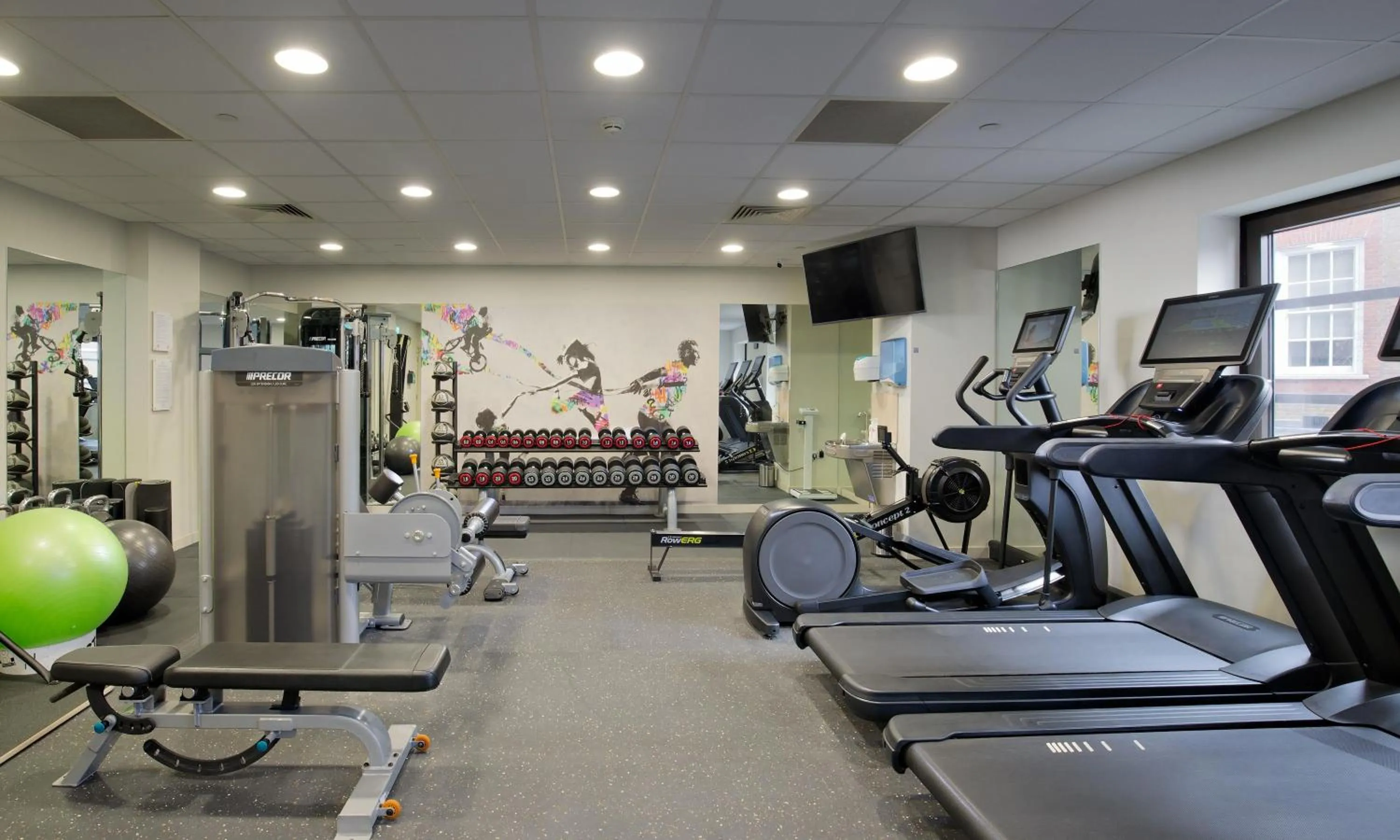 Fitness centre/facilities in Hilton London Tower Bridge