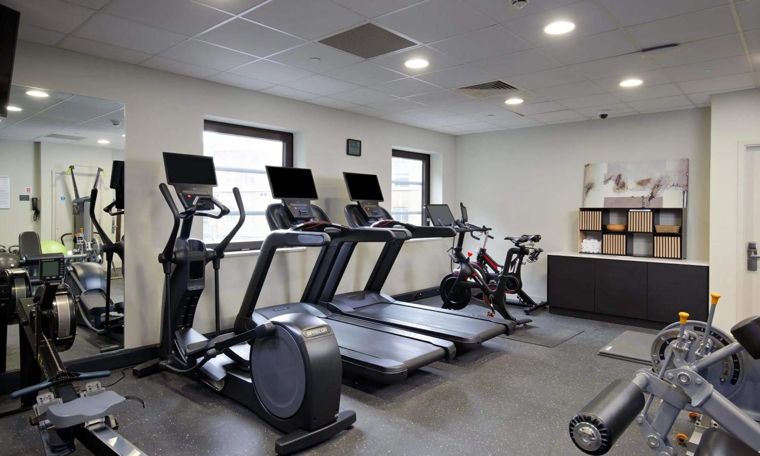 Fitness centre/facilities in Hilton London Tower Bridge