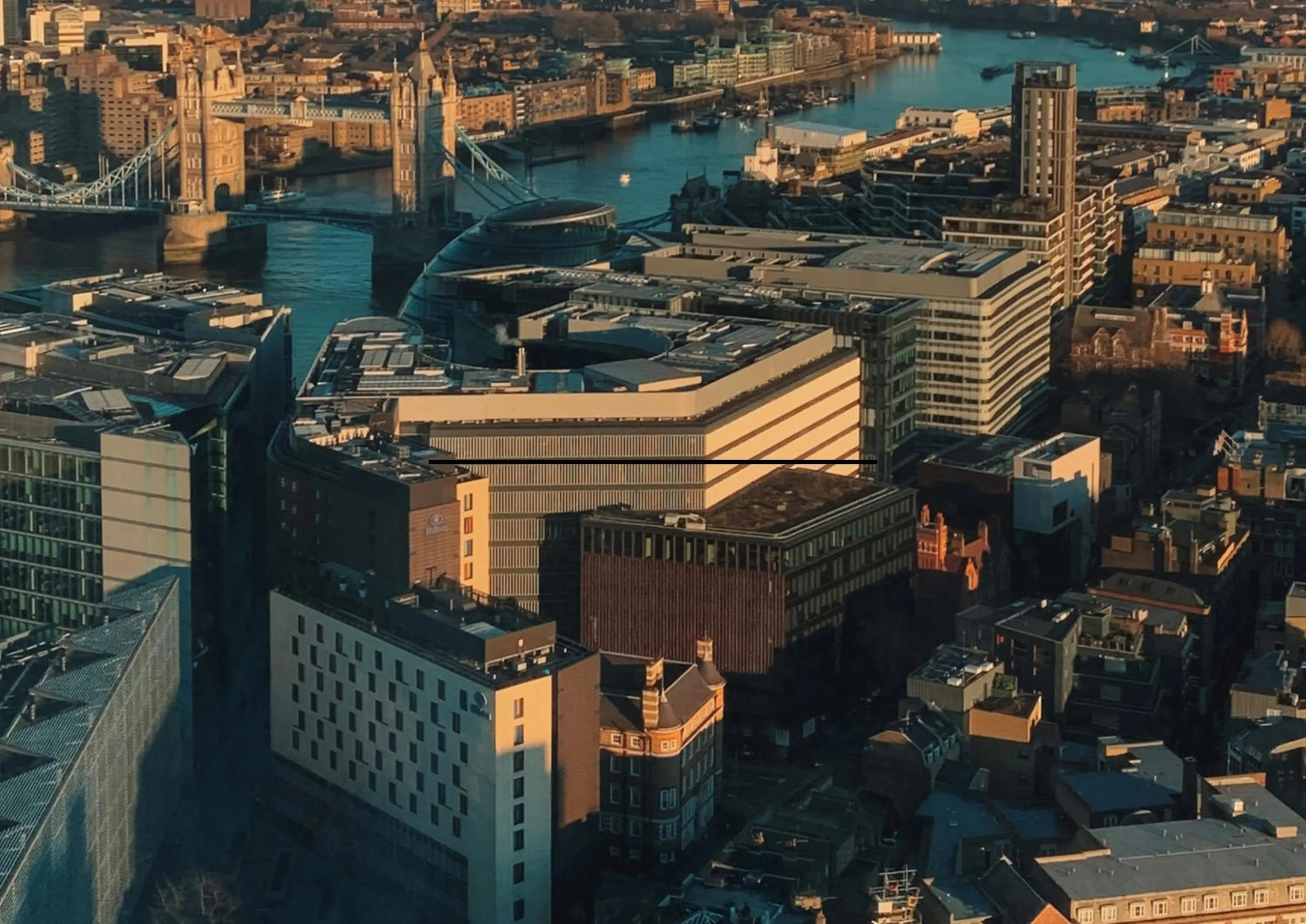 Property building in Hilton London Tower Bridge