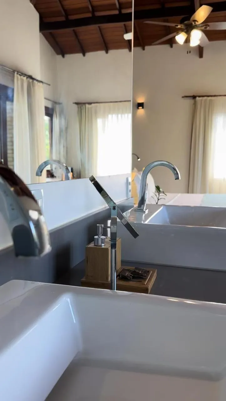 Bed in Pousada Abaré