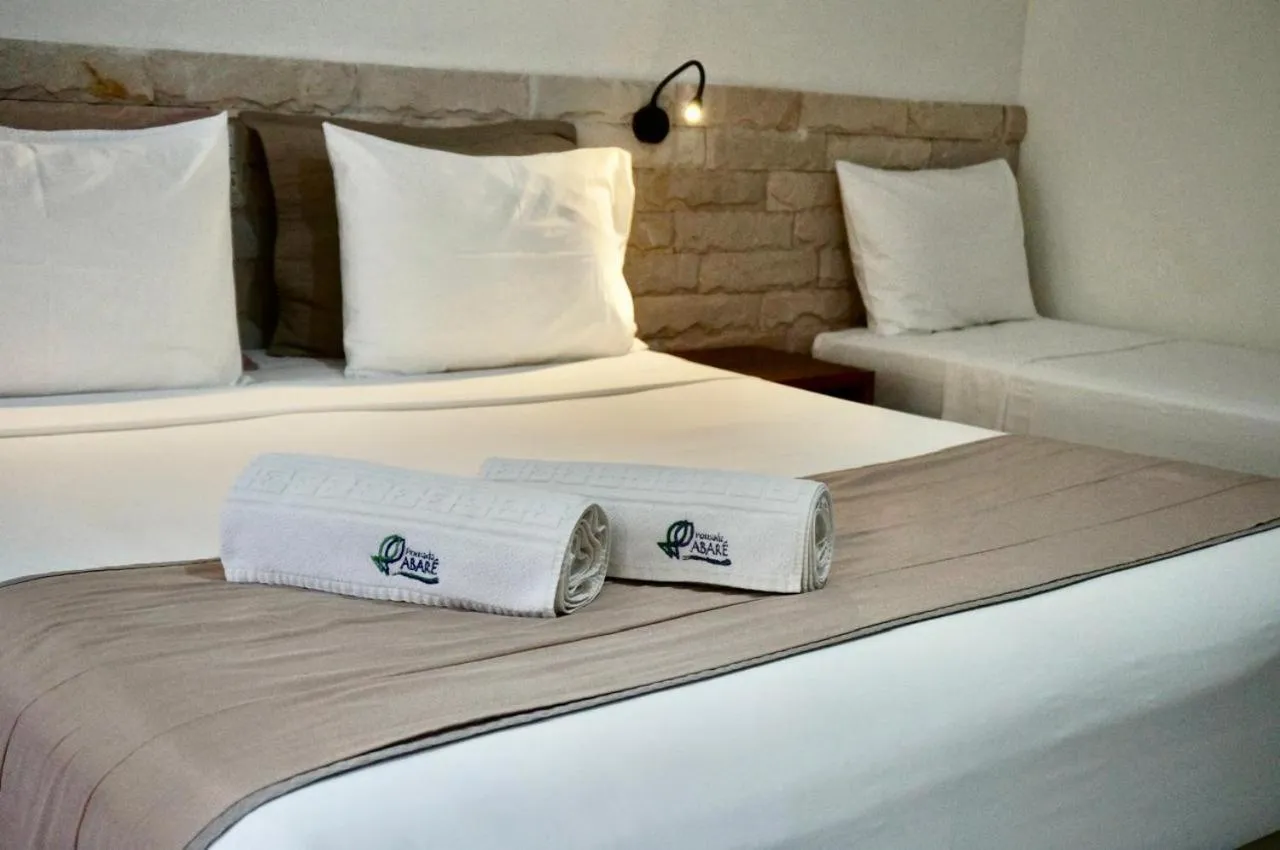 Bed in Pousada Abaré